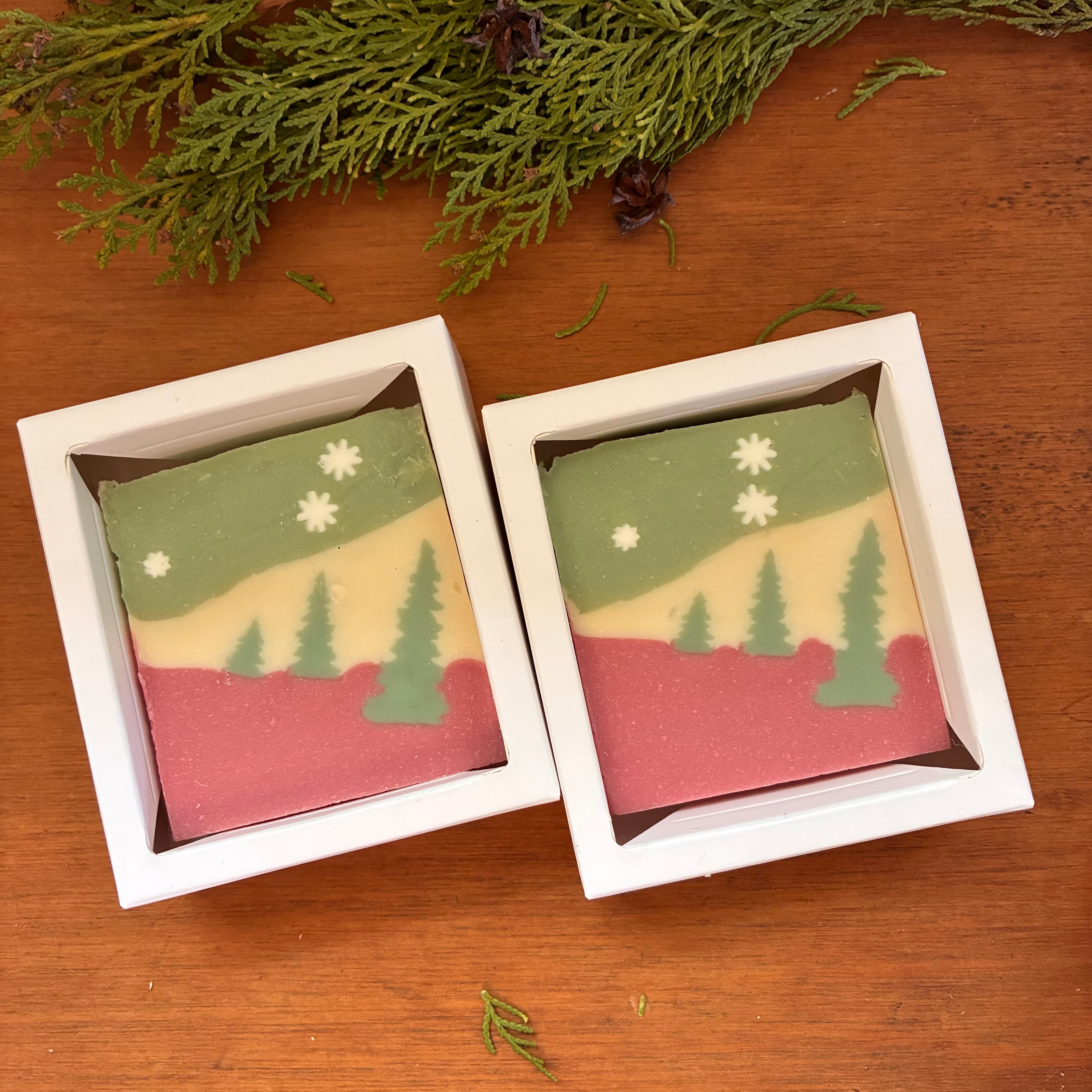 In The Wind｜Christmas Design Soap｜Soap Bar