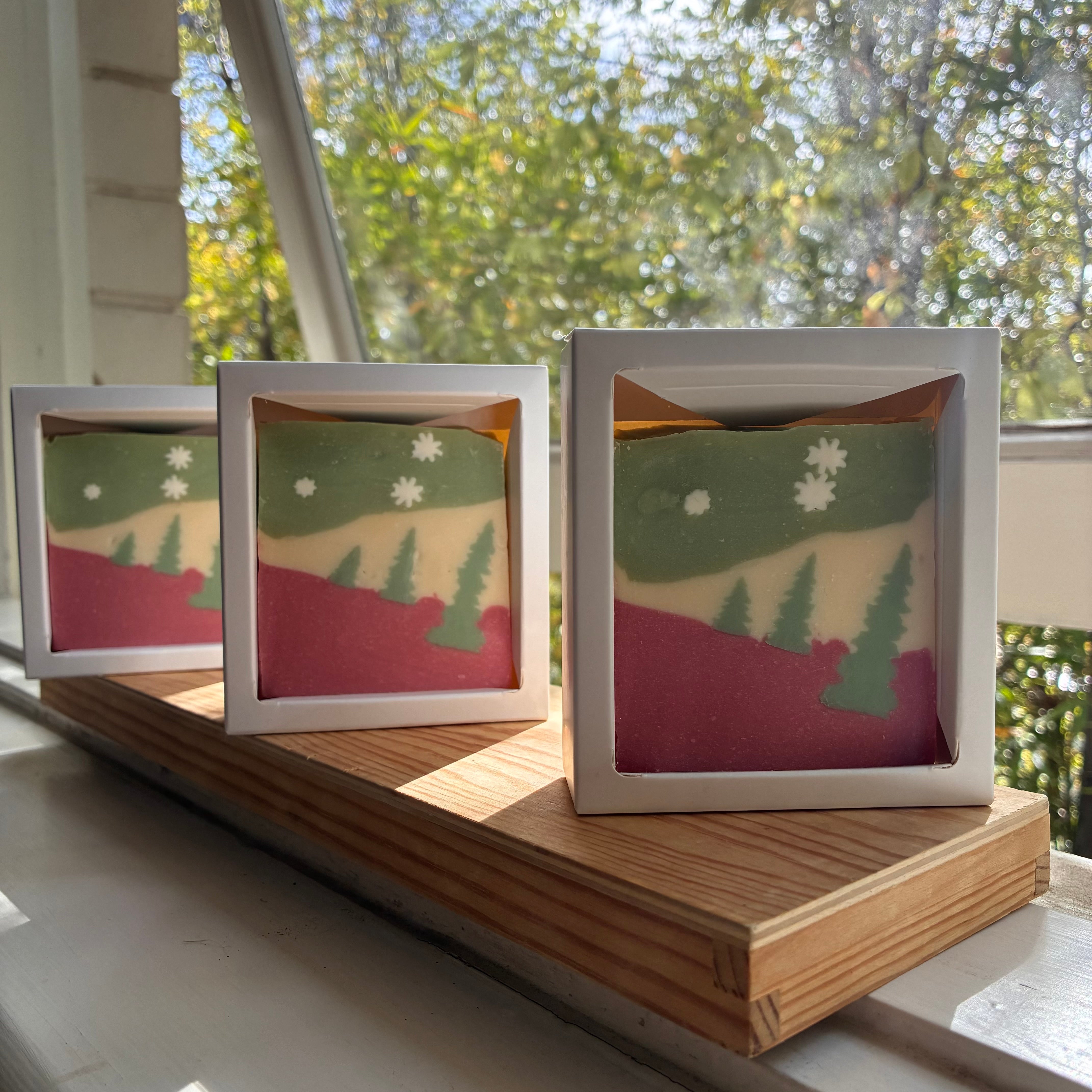 In The Wind｜Christmas Design Soap｜Soap Bar