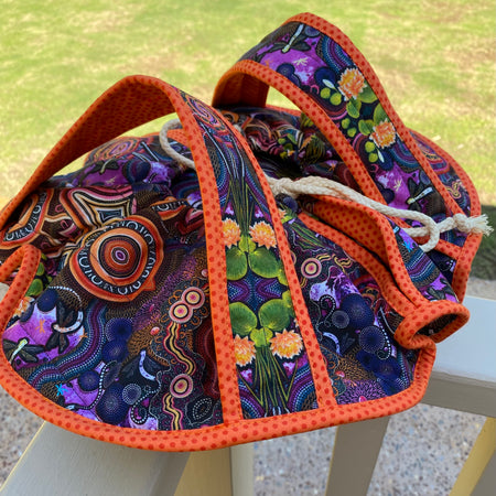 Casserole Carrier Round Spirit of the Bush