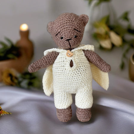 Handmade Amigurumi Bear in the Bunny Suit Toy 🐻🐰