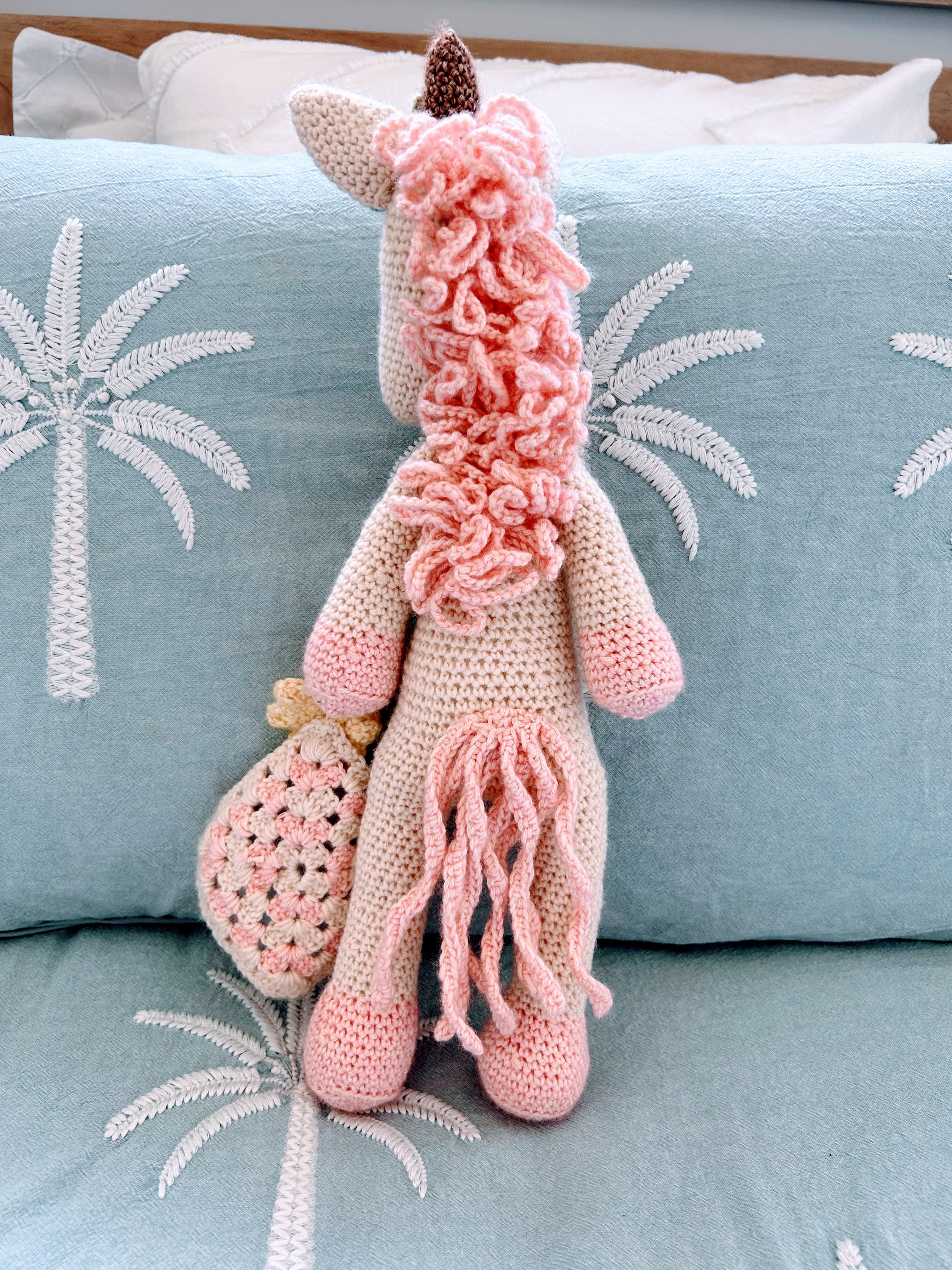 Beautiful Crocheted Unicorn