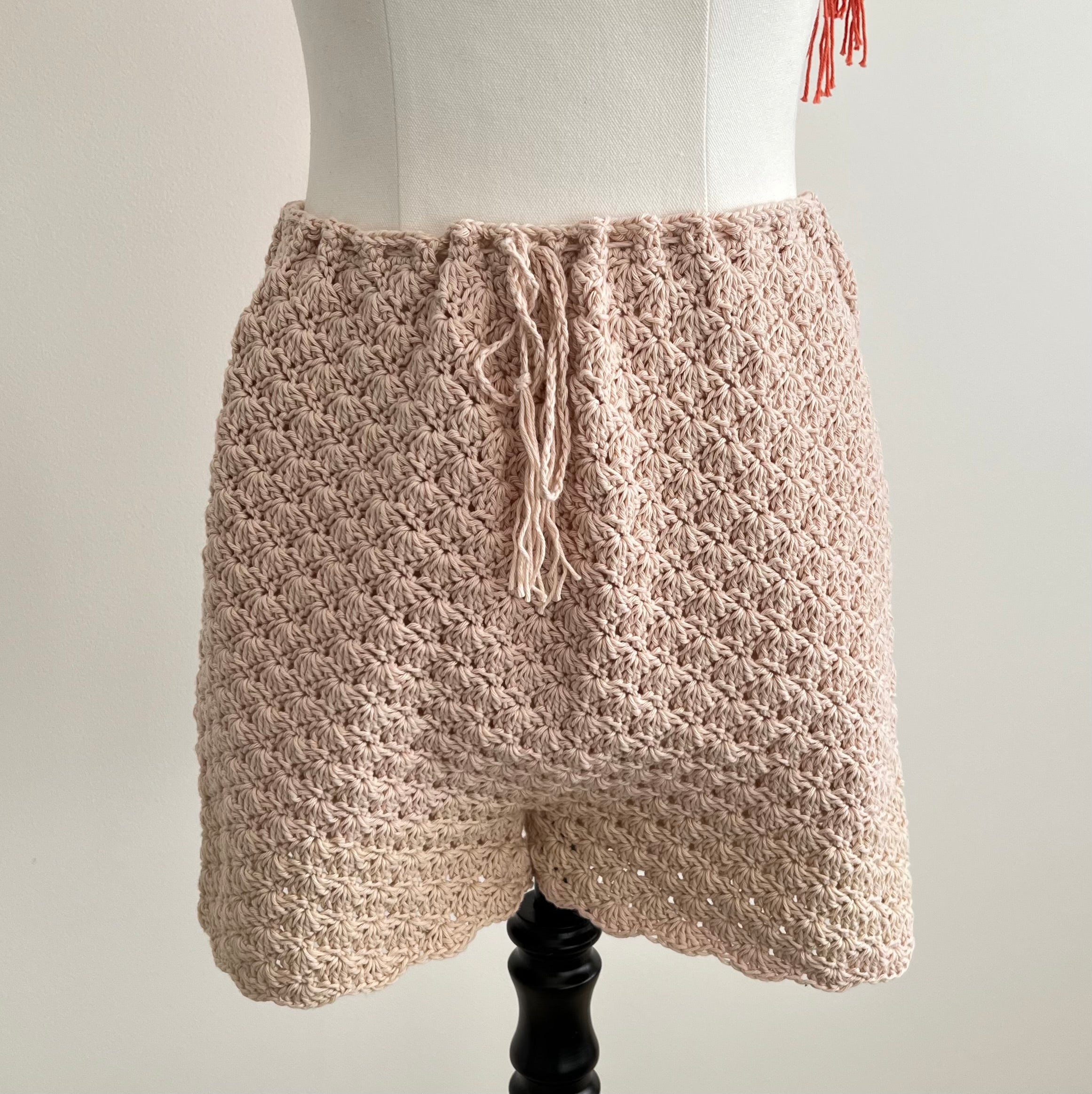 Crochet Shell Shorts