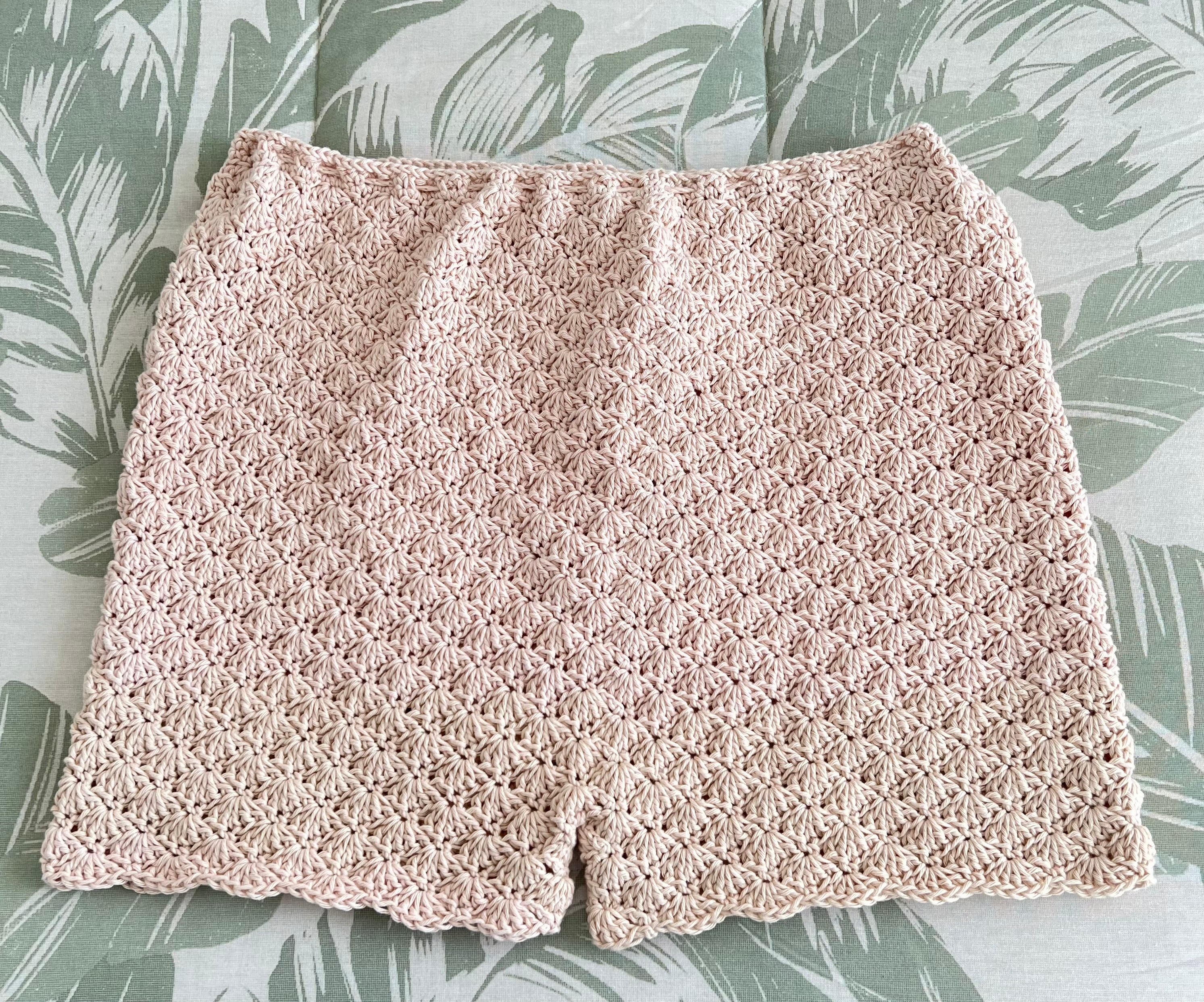 Crochet Shell Shorts