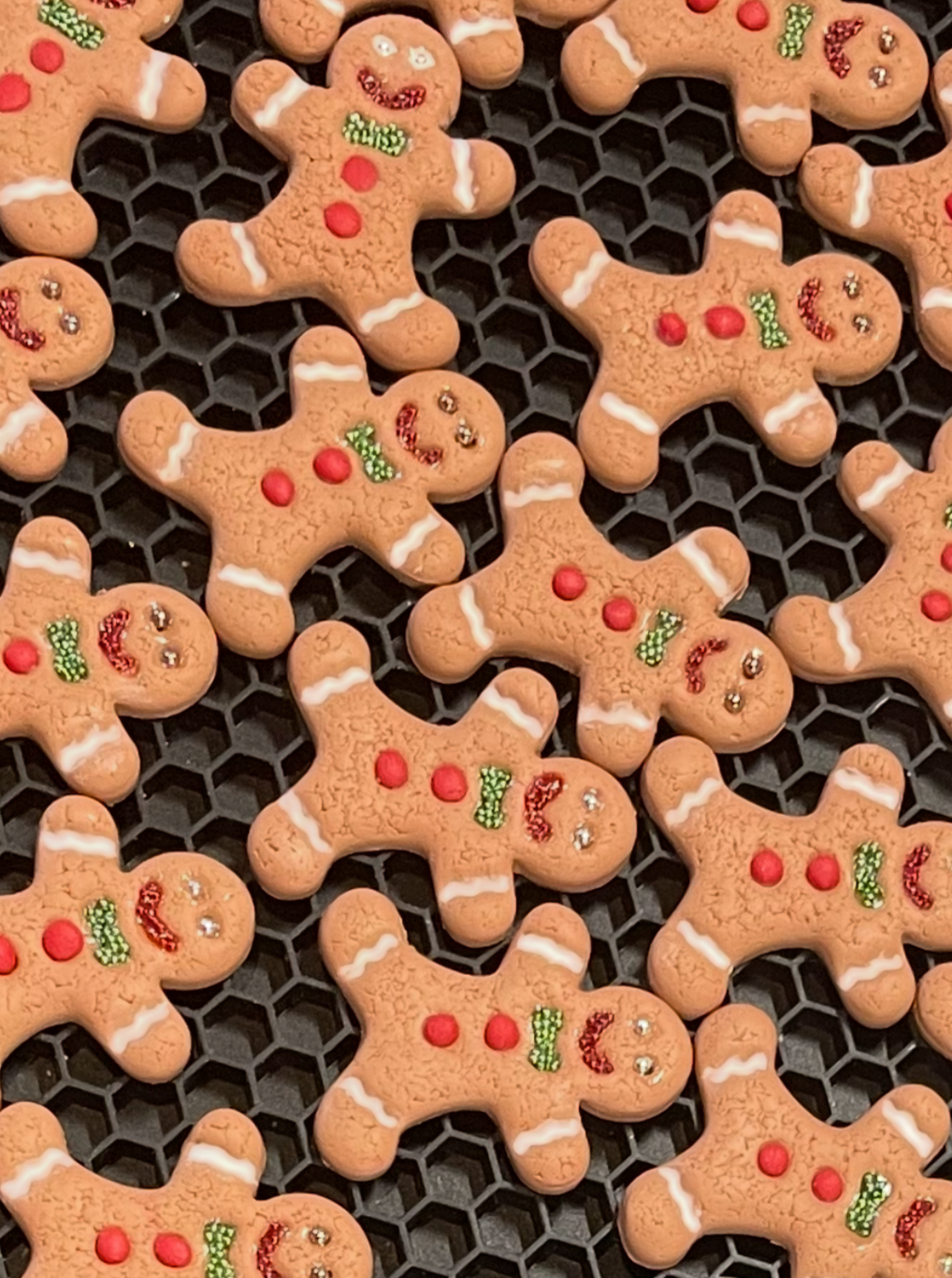 Gingerbread Christmas Earrings