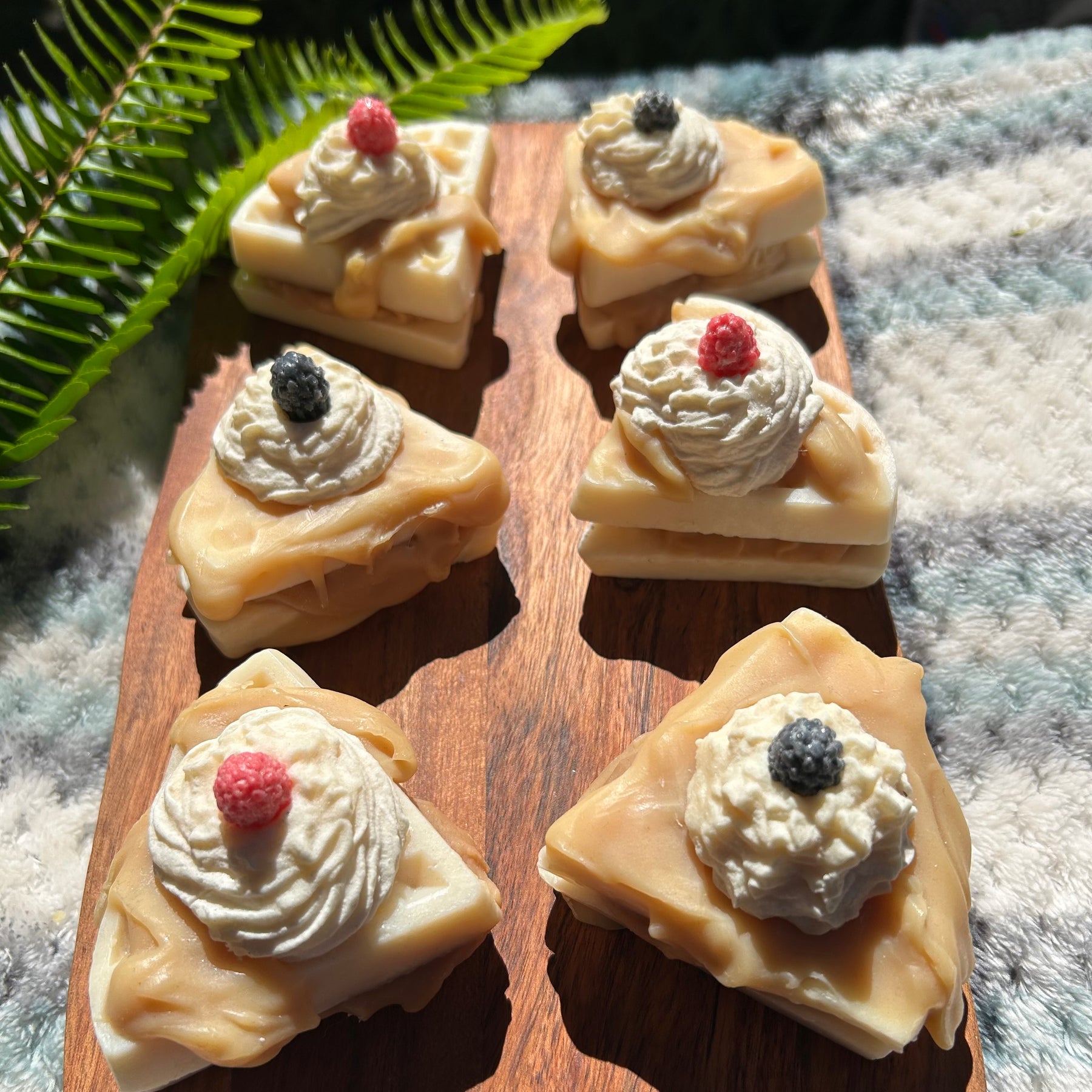 Goat’s Milk Soap Waffles | Christmas Gift Idea | Unique Guest/Hand Soap