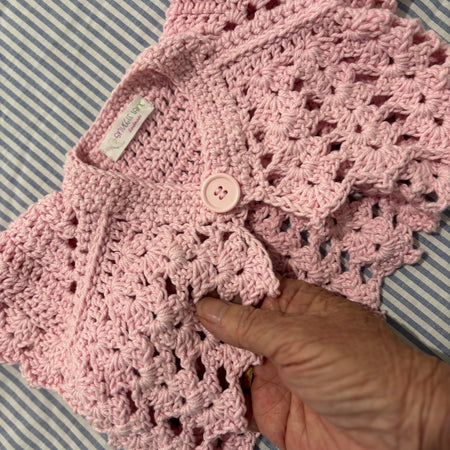 Crocheted Baby Bolero