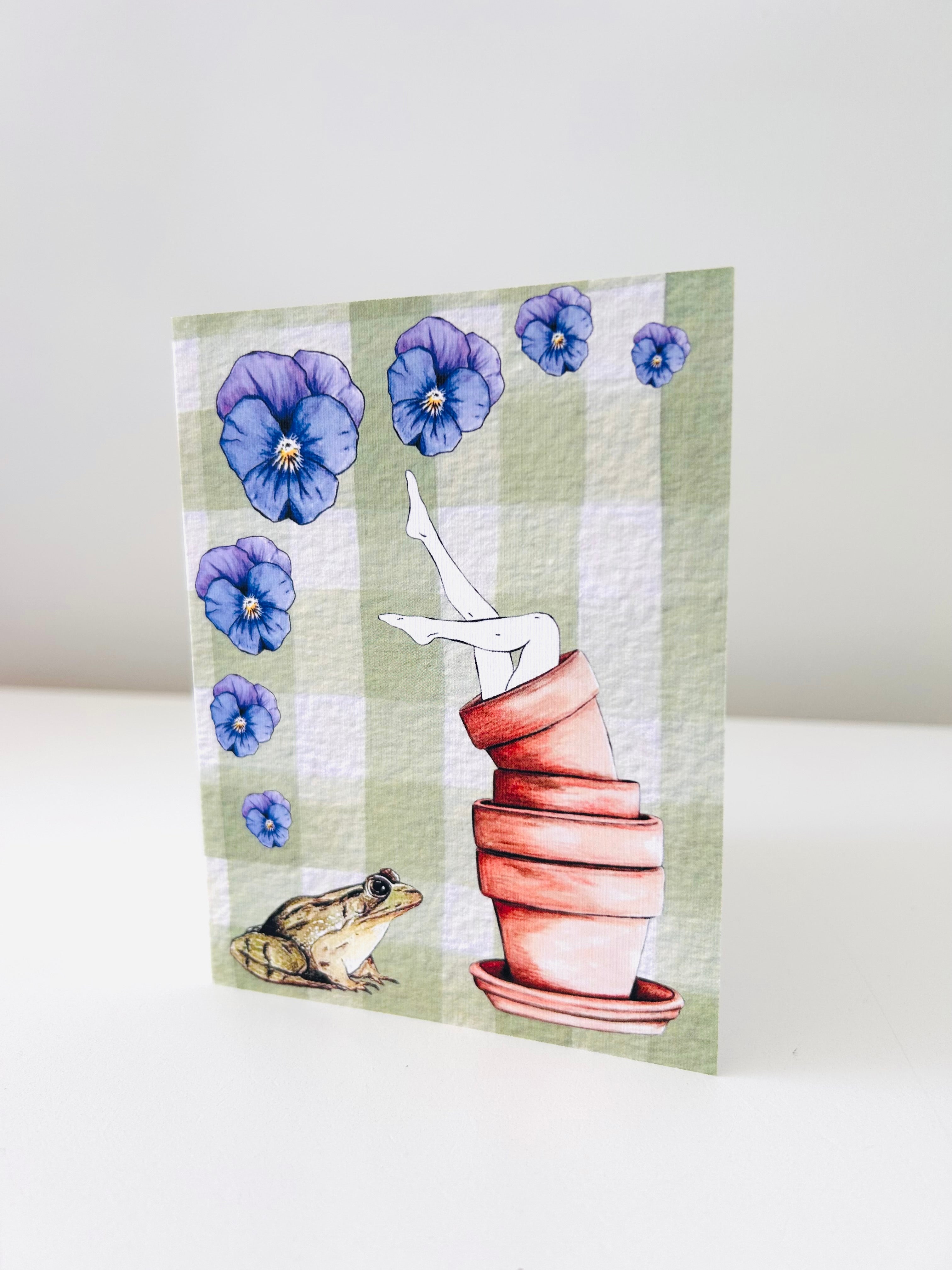 Greeting Card - Upside Down