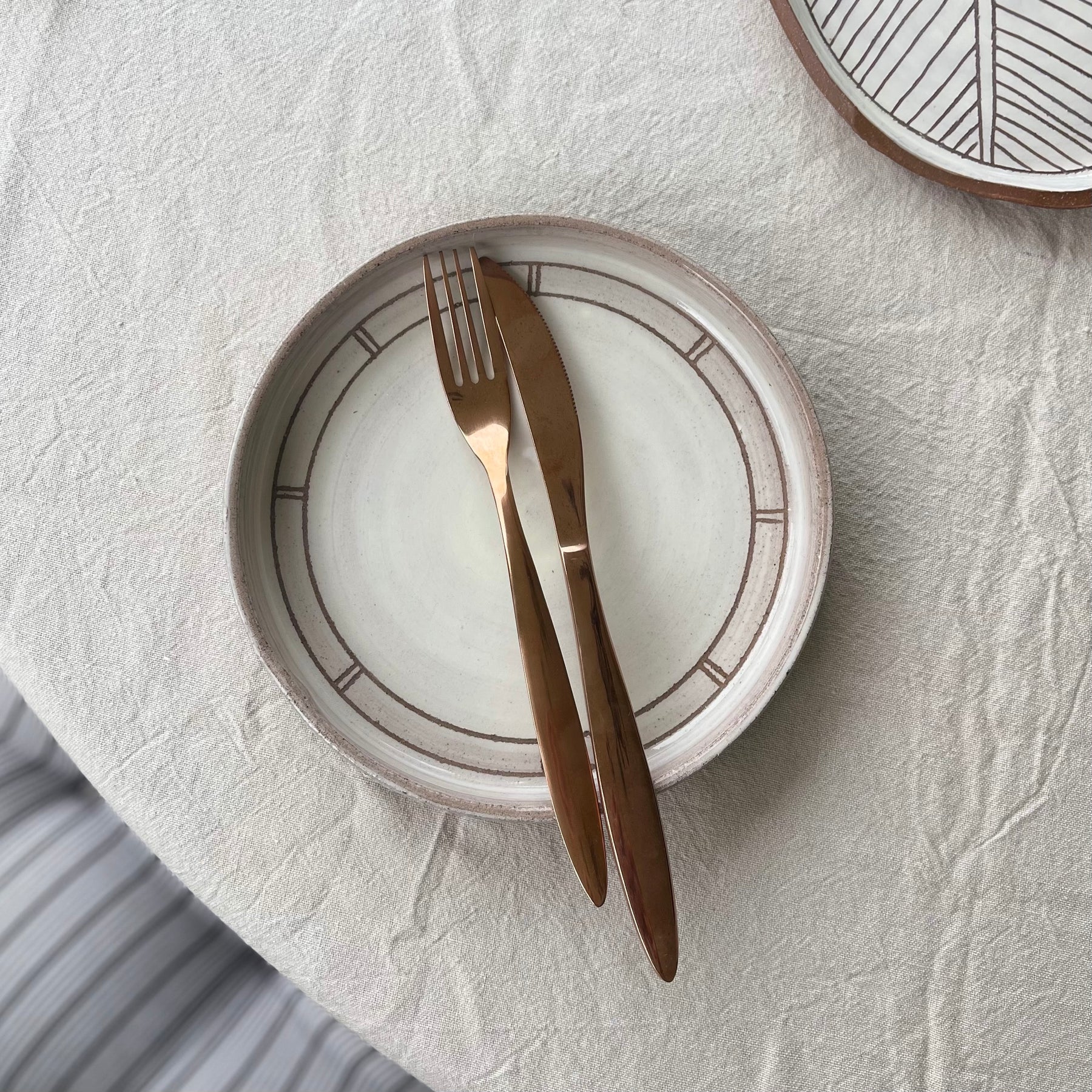 Handmade Ceramic Tapas Plate | Rustic Side Dish | Wheel Thrown Pottery