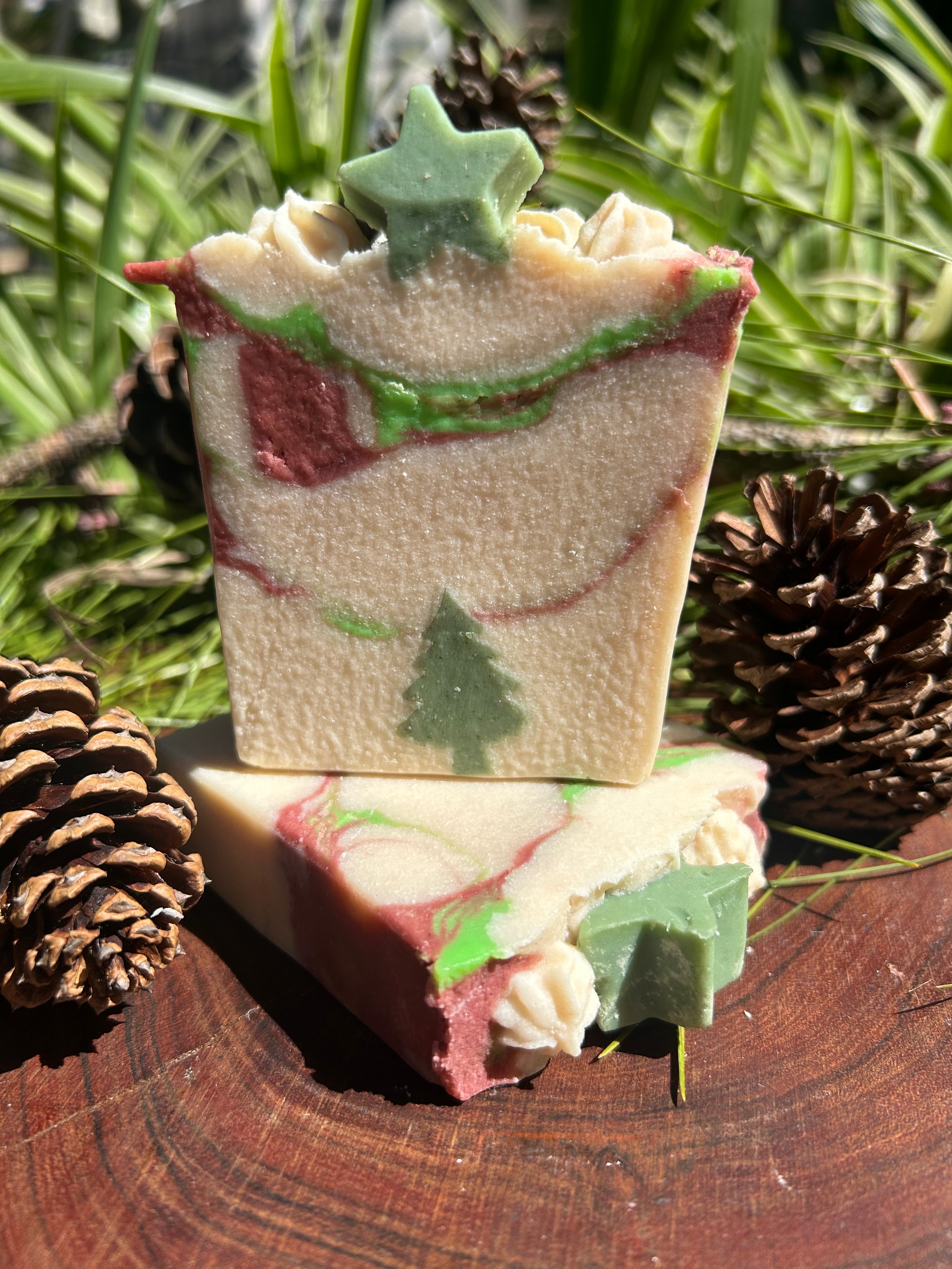 Natural Handmade Soap | Piña Colada Tropical Scent | Christmas Gift Idea