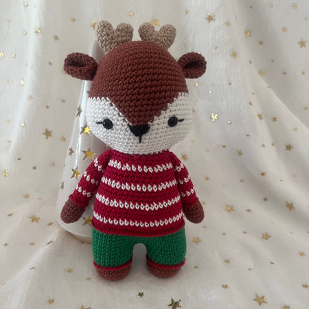 Crochet reindeer
