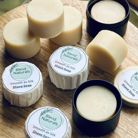 Smooth as Silk Shave Soap.