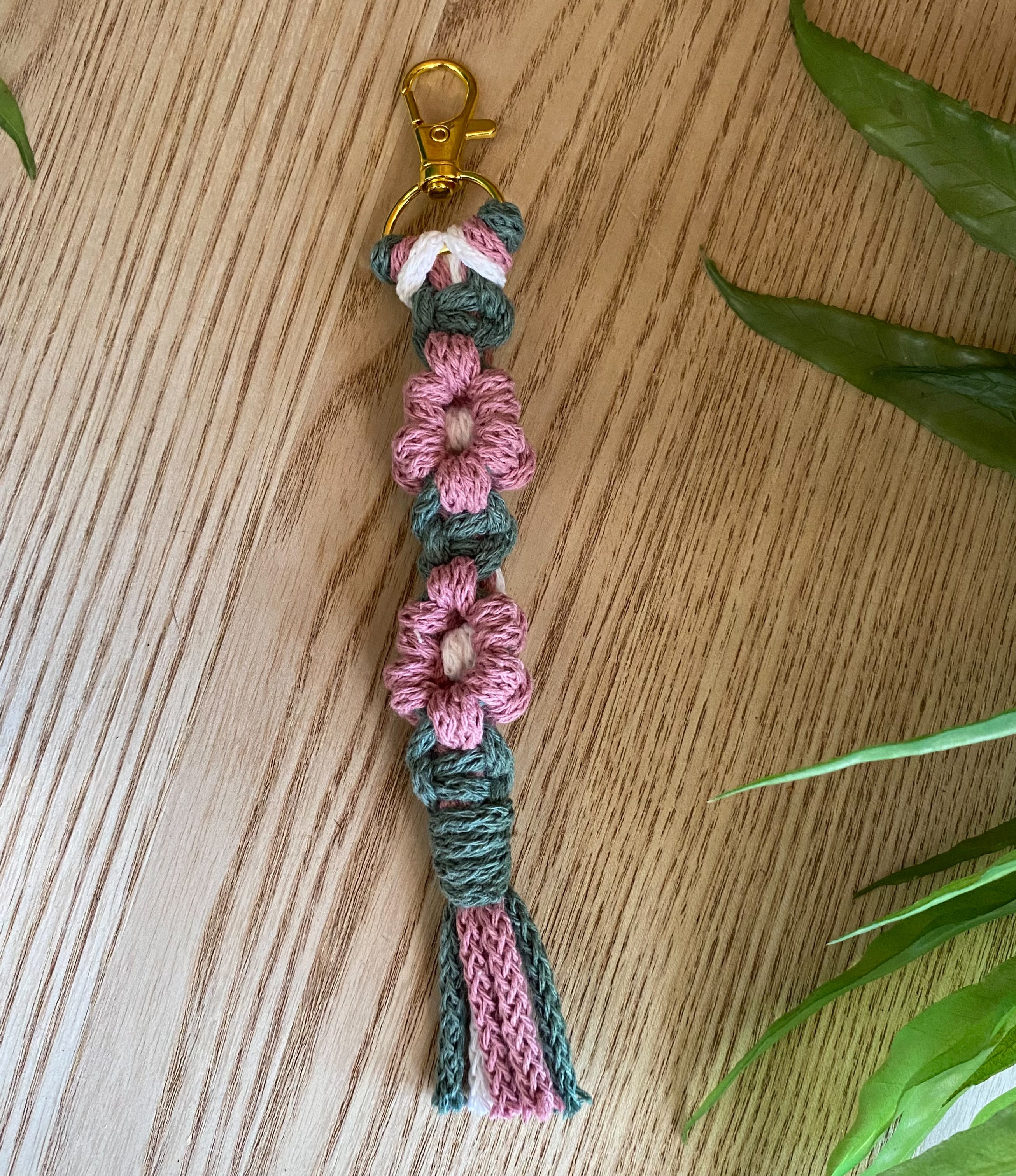 Macrame Gift Box - Pink