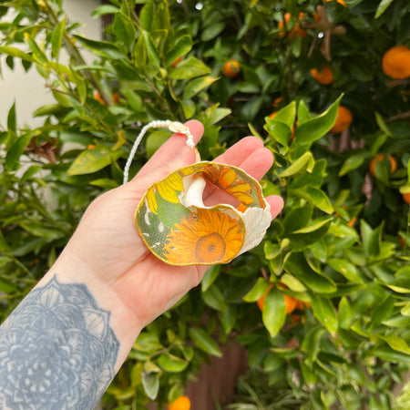 Eloise Summer Floral Hanging Shell