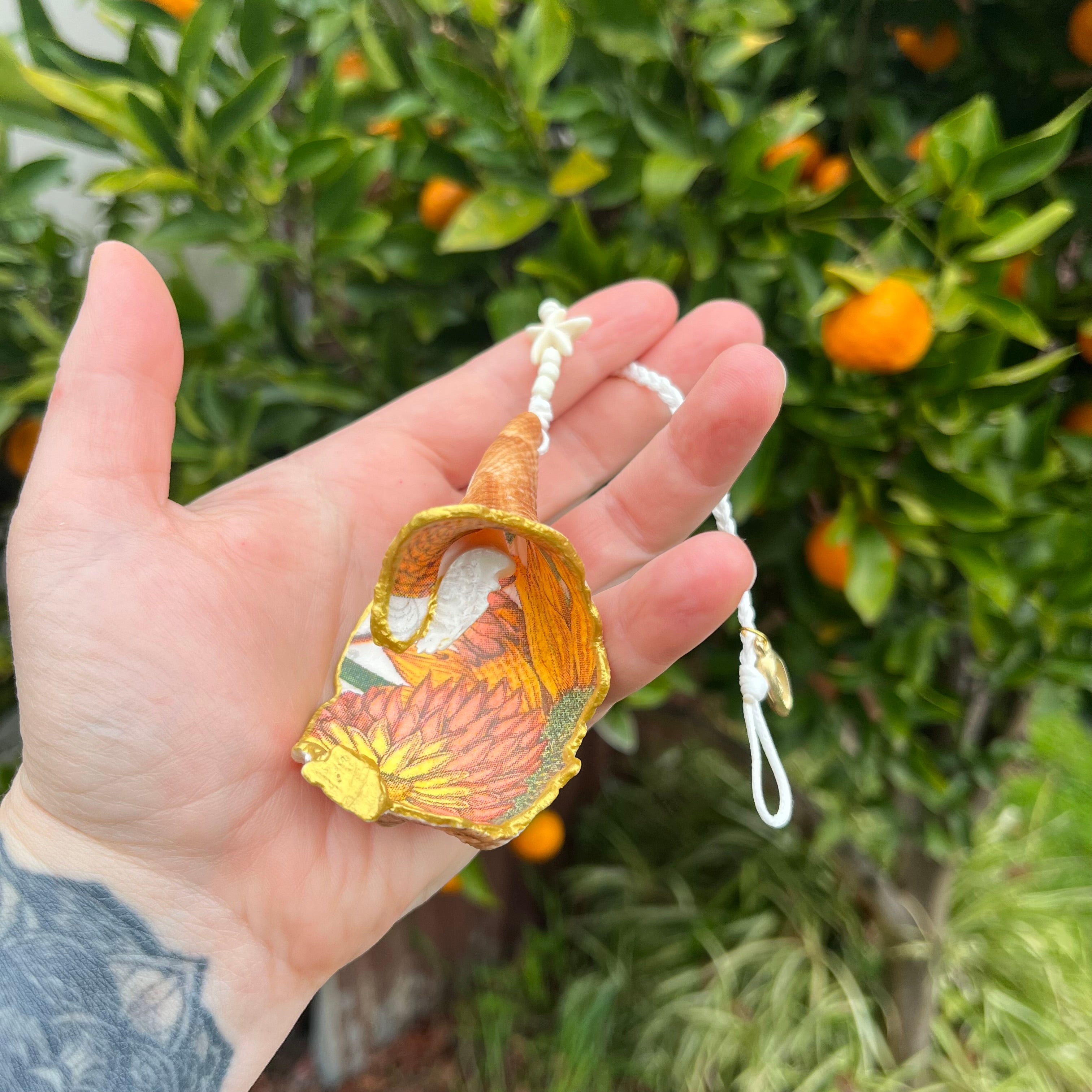 Evelyn Summer Floral Hanging Shell