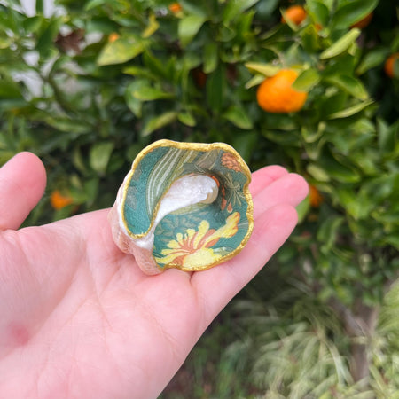 Billy Yellow Floral Shell (No Hanger)