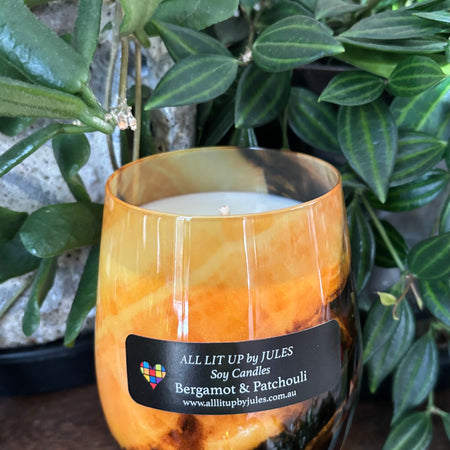 Desert Glass with Bergamot and Patchouli Fragrance