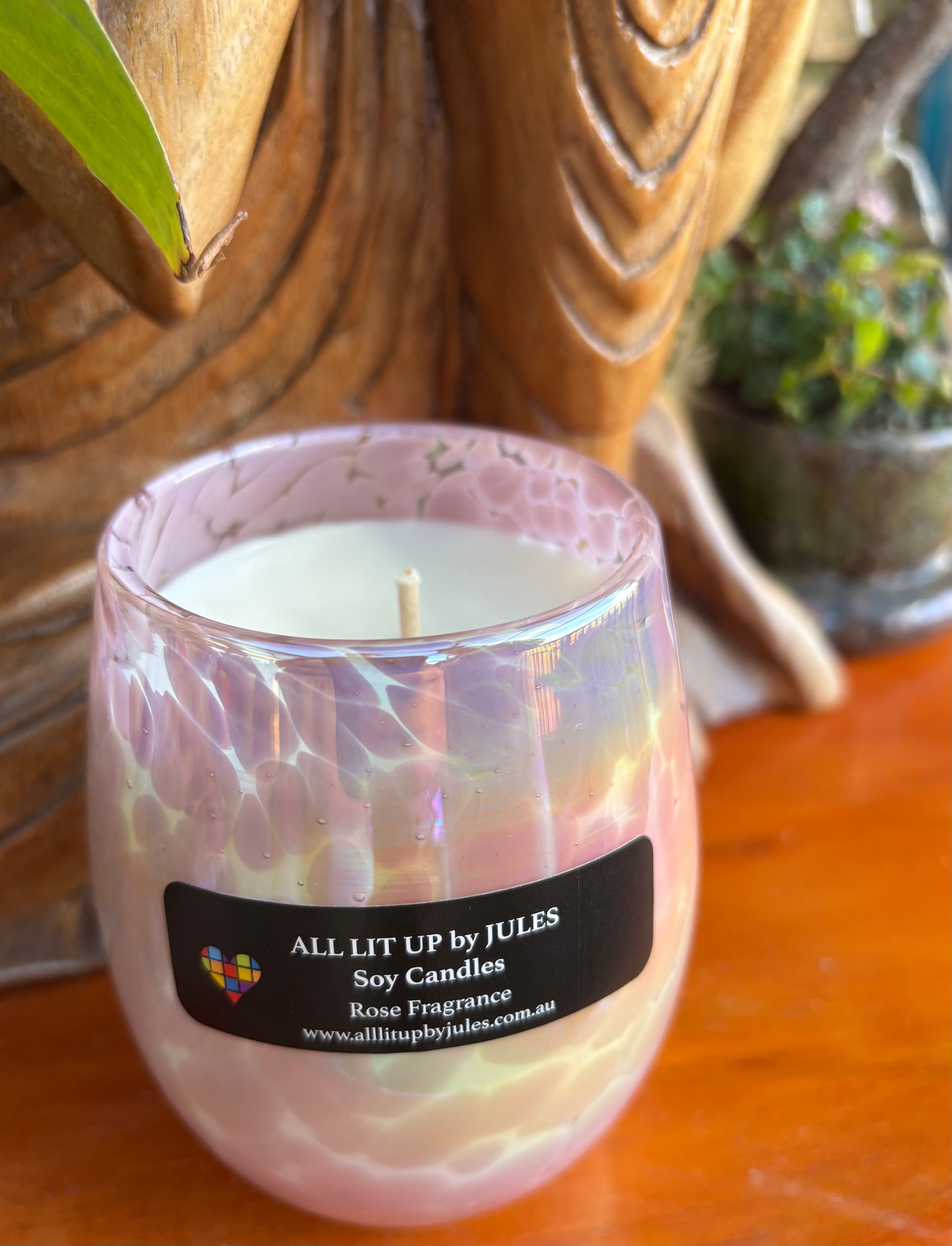 Pink Pearl Glass - Poured to Order