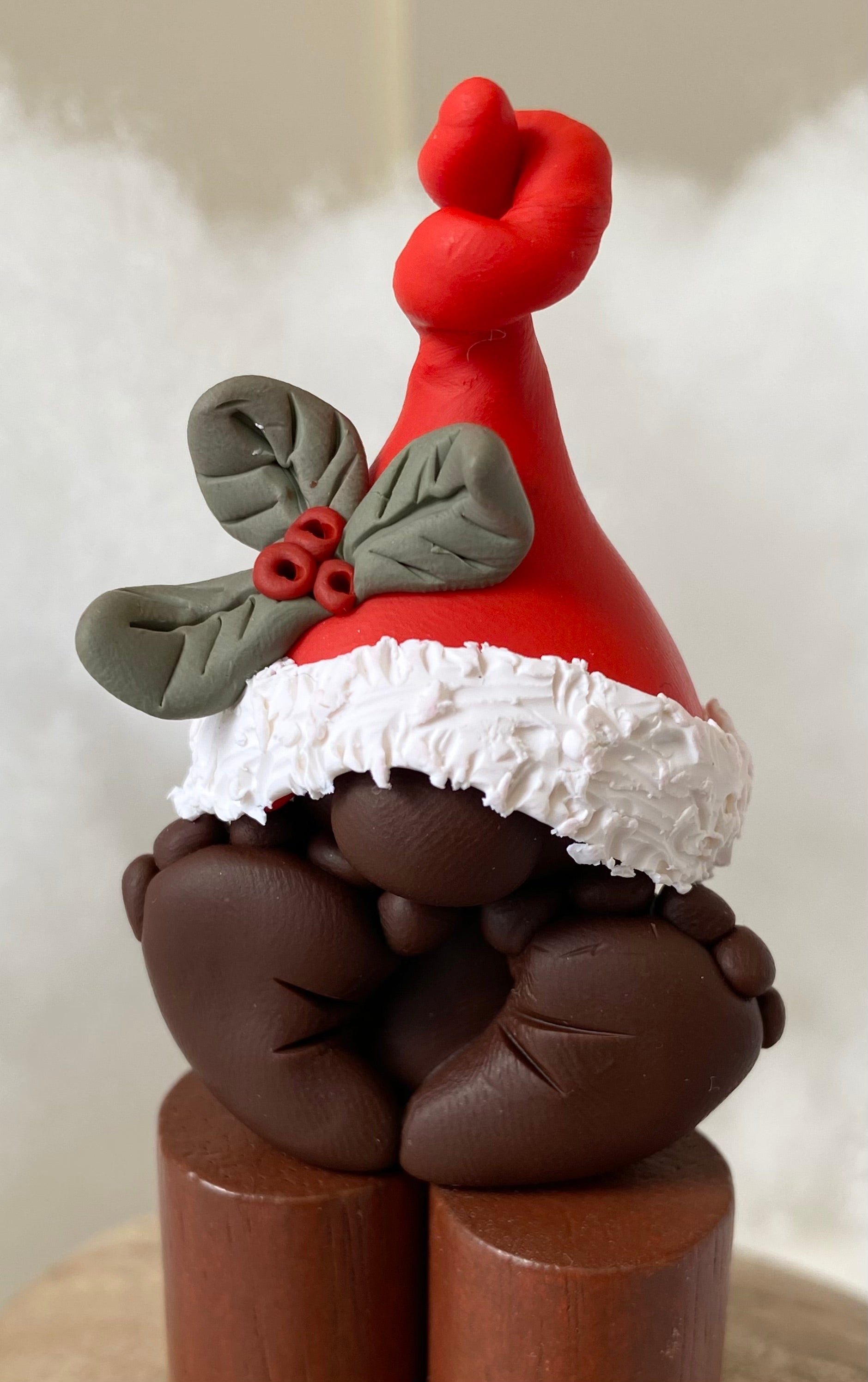 Baby Gnome – Handcrafted ornament or Desk Friend