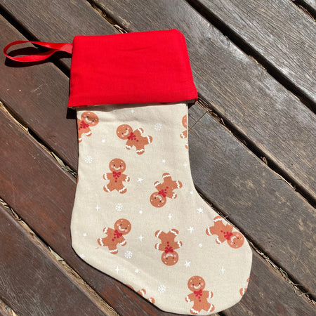 Gingerbread Christmas Stocking