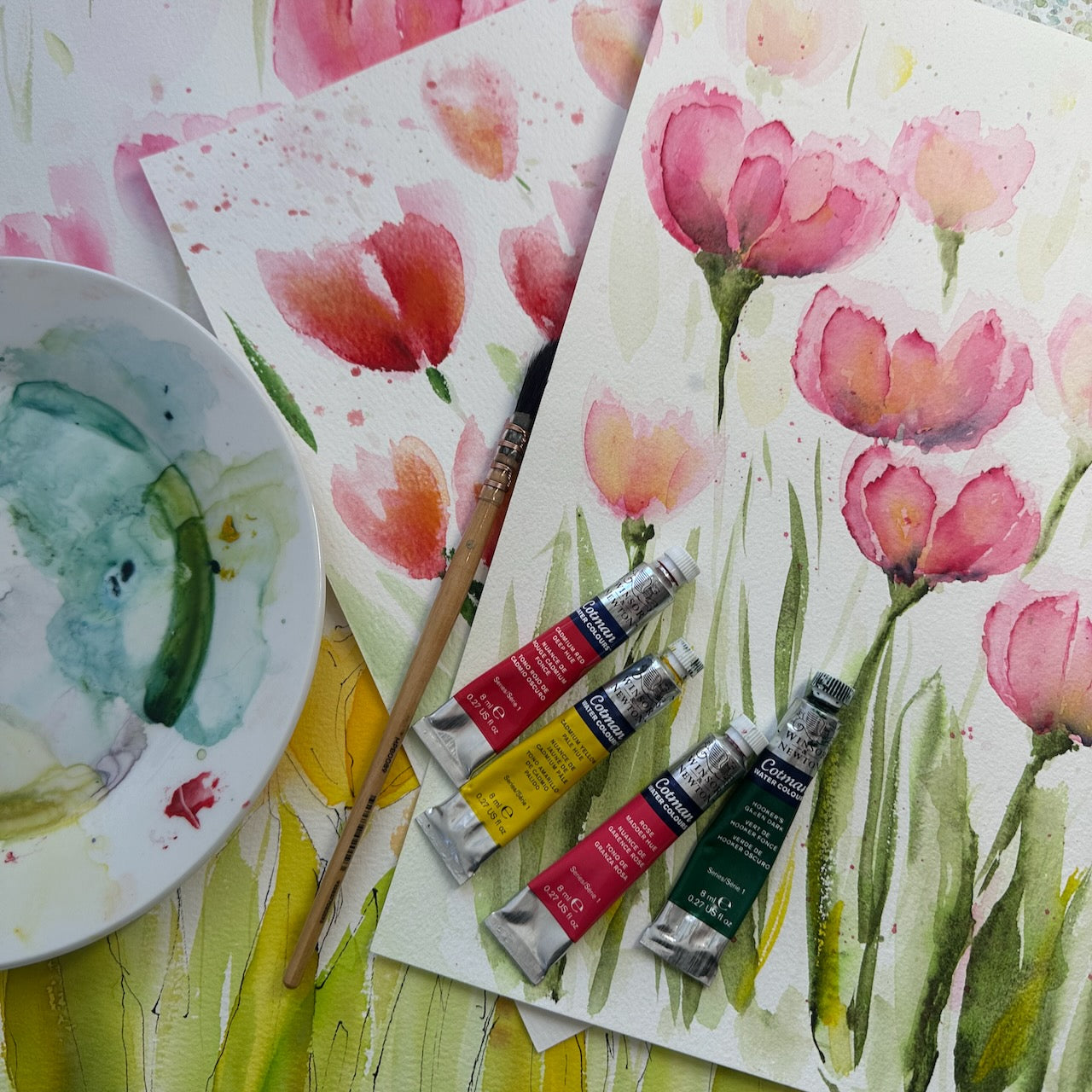 Watercolour Painting Workshop ~ Online ~ Live Event 26/3/26 7pm