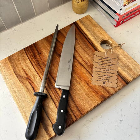 Wooden Charcuterie/Chopping Board 300 x 385 x 26mm