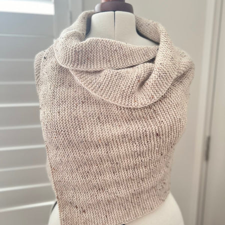 Hand knitted woolly Scarf