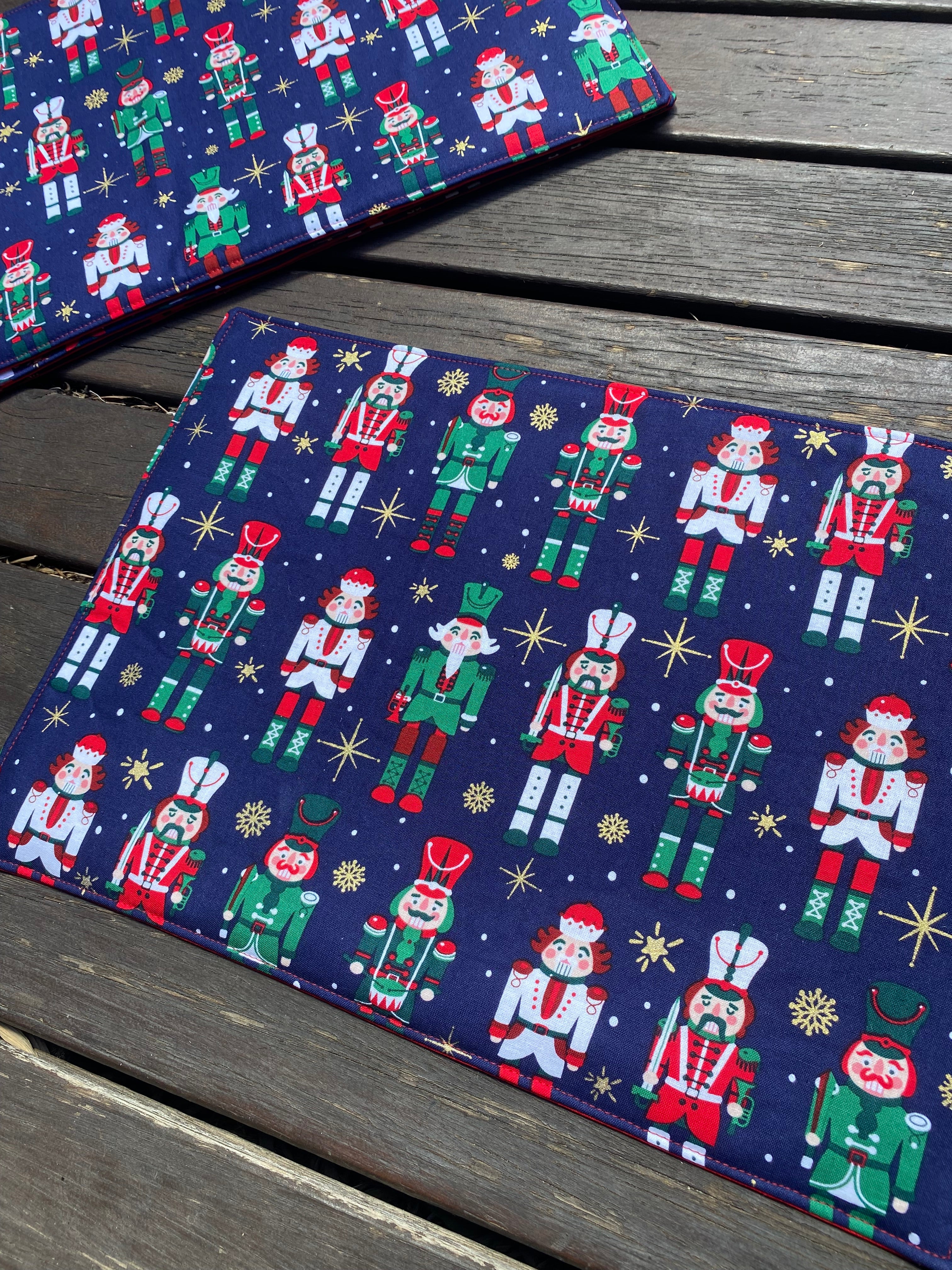Nutcracker Christmas Placemats