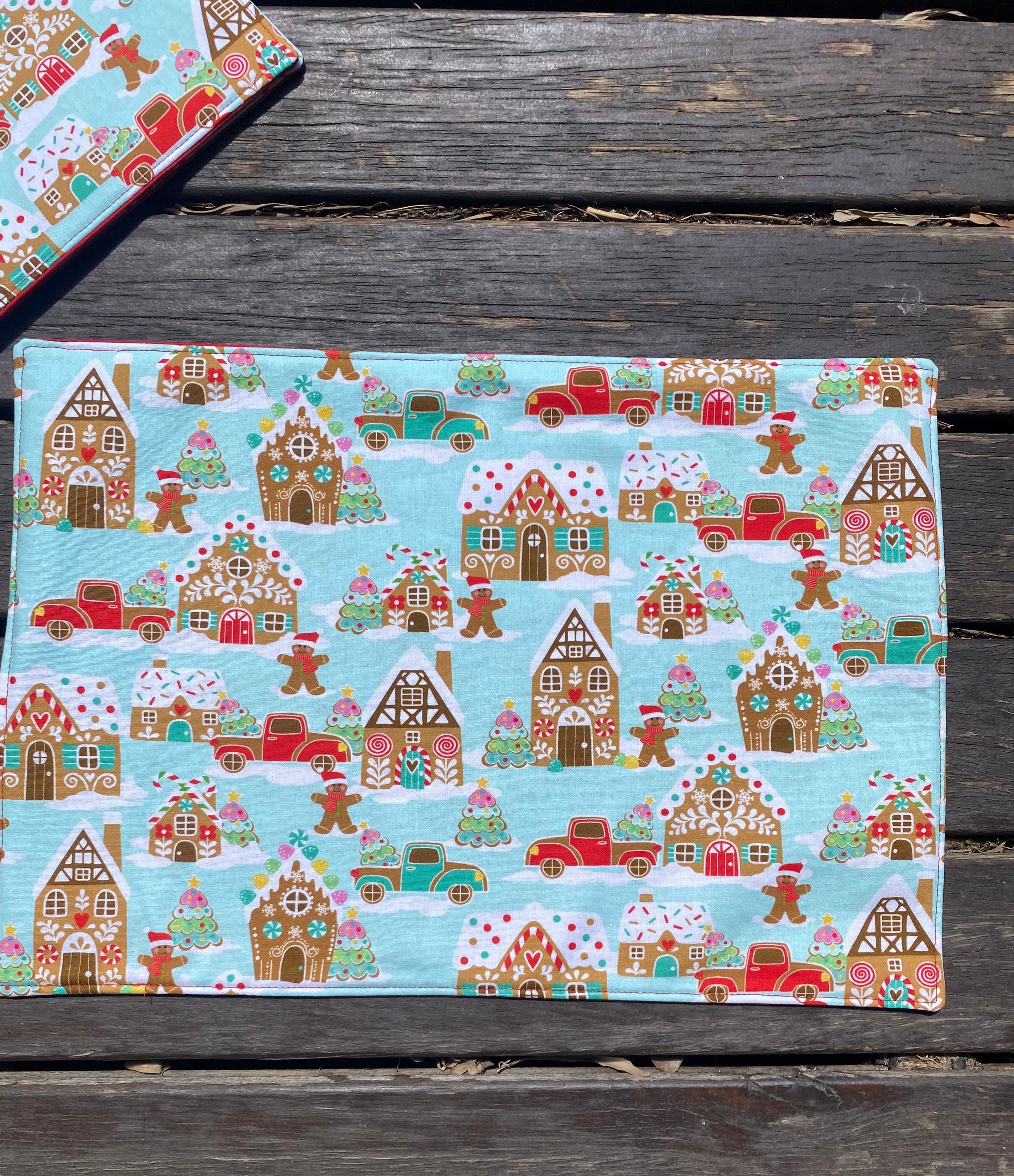 Gingerbread Christmas Placemats