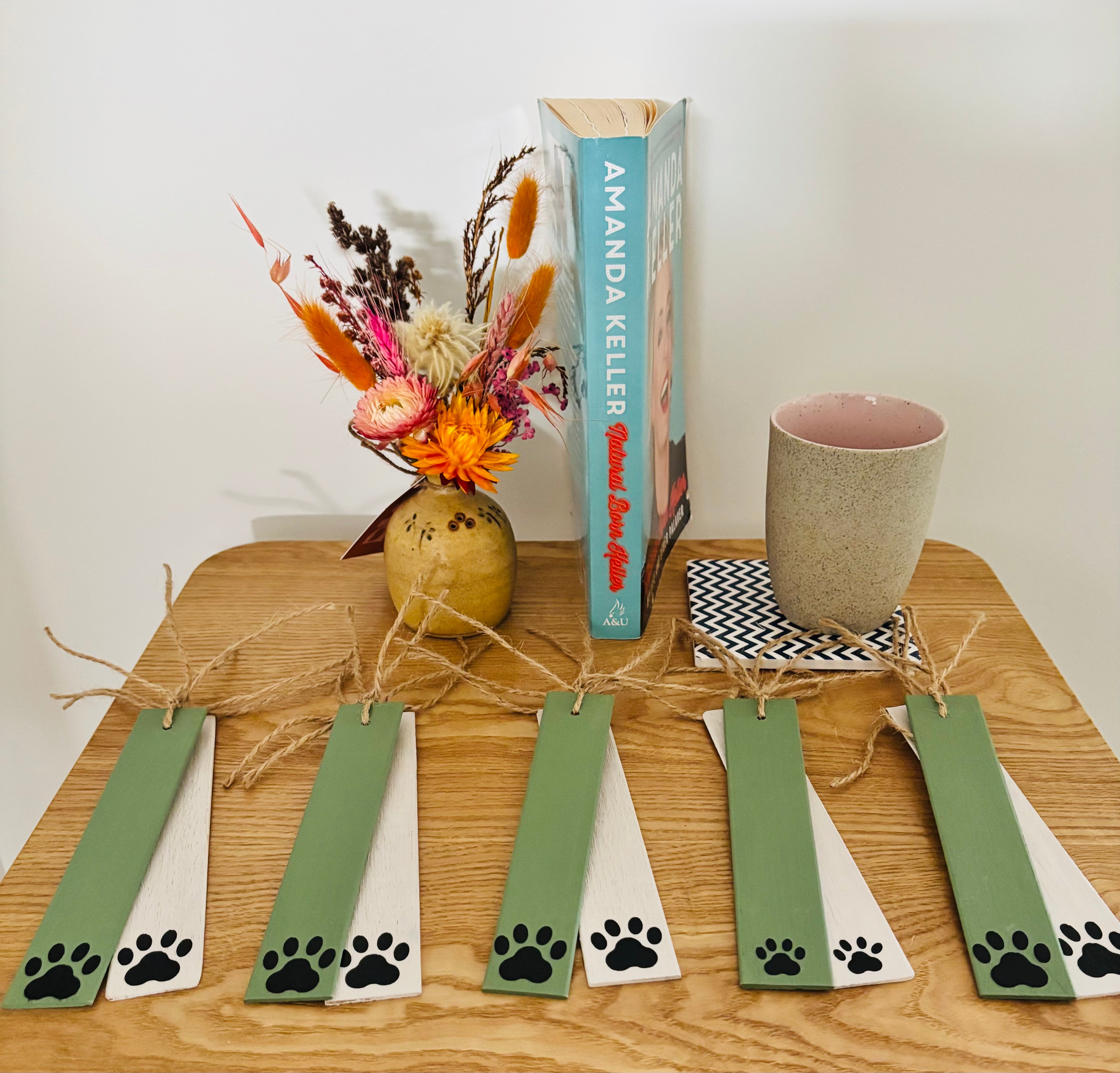 Wooden Bookmarks 16cm x 3.5cm Pack of 2