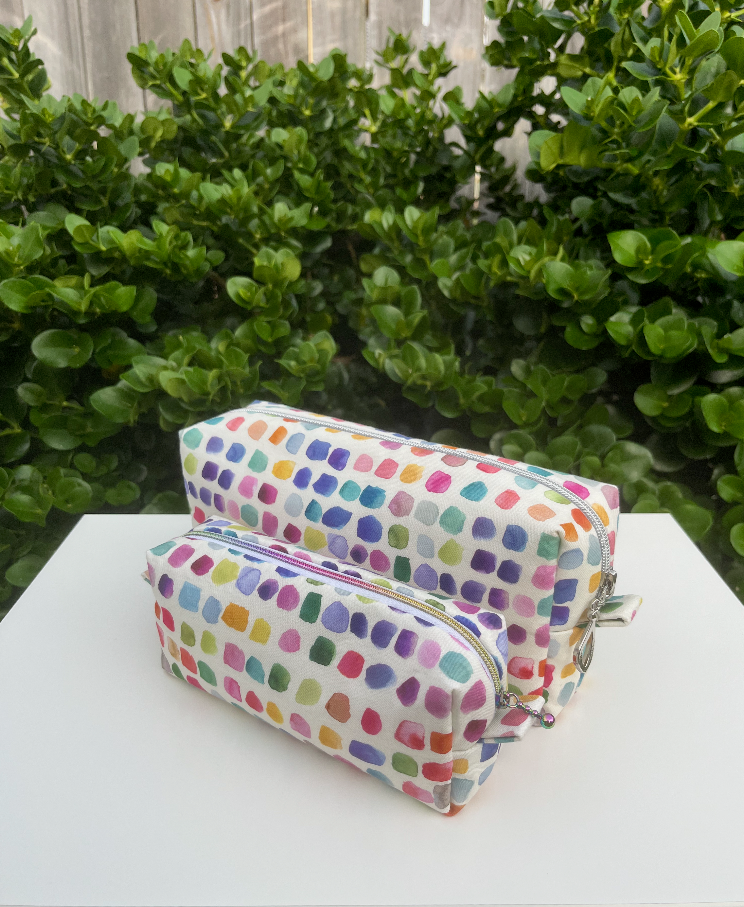 Bilby Pouch - Flowers Wee Colour Library Multi Bluebellgray (Lewis & Irene)