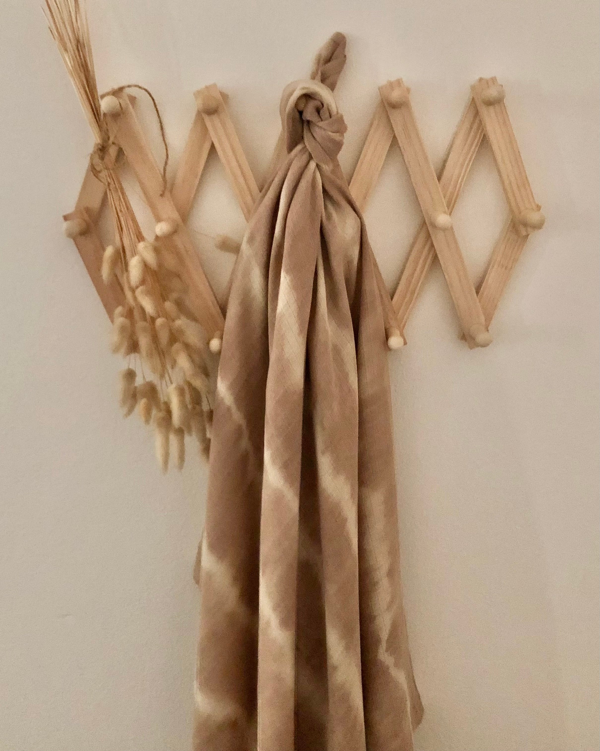 'BABY SWADDLES - HEMP & HAND DYED'