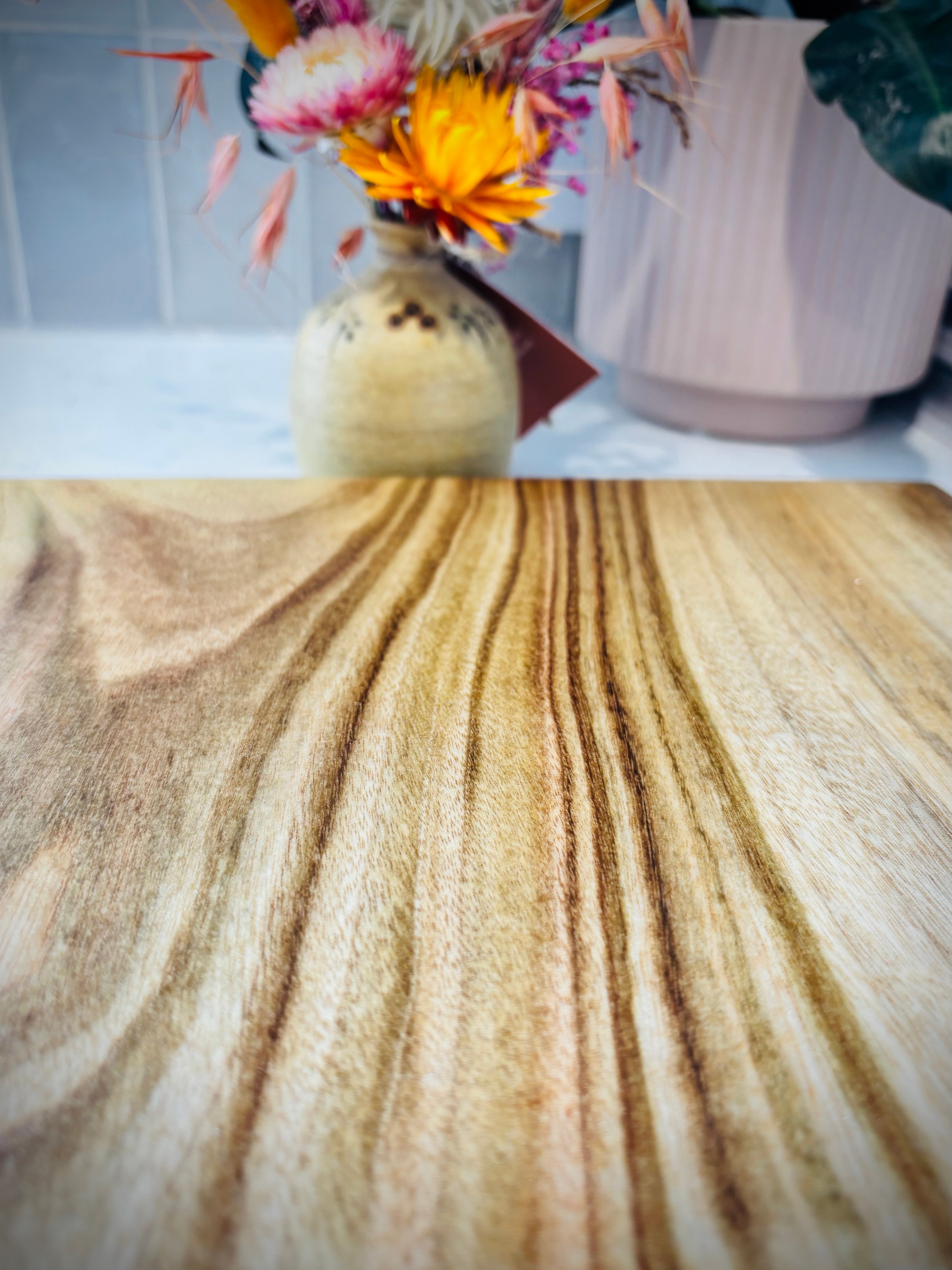 Hardwood Camphor Laurel Charcuterie Board 300x385x25mm