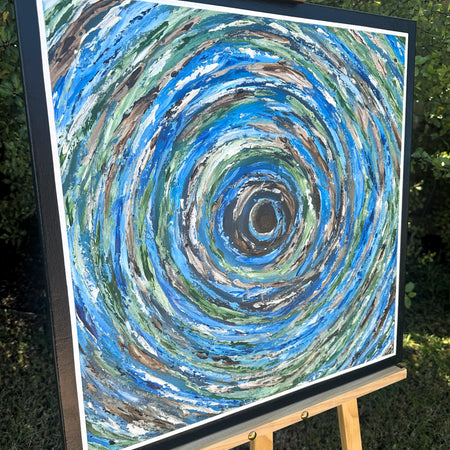 Swirlpool – Textured Art