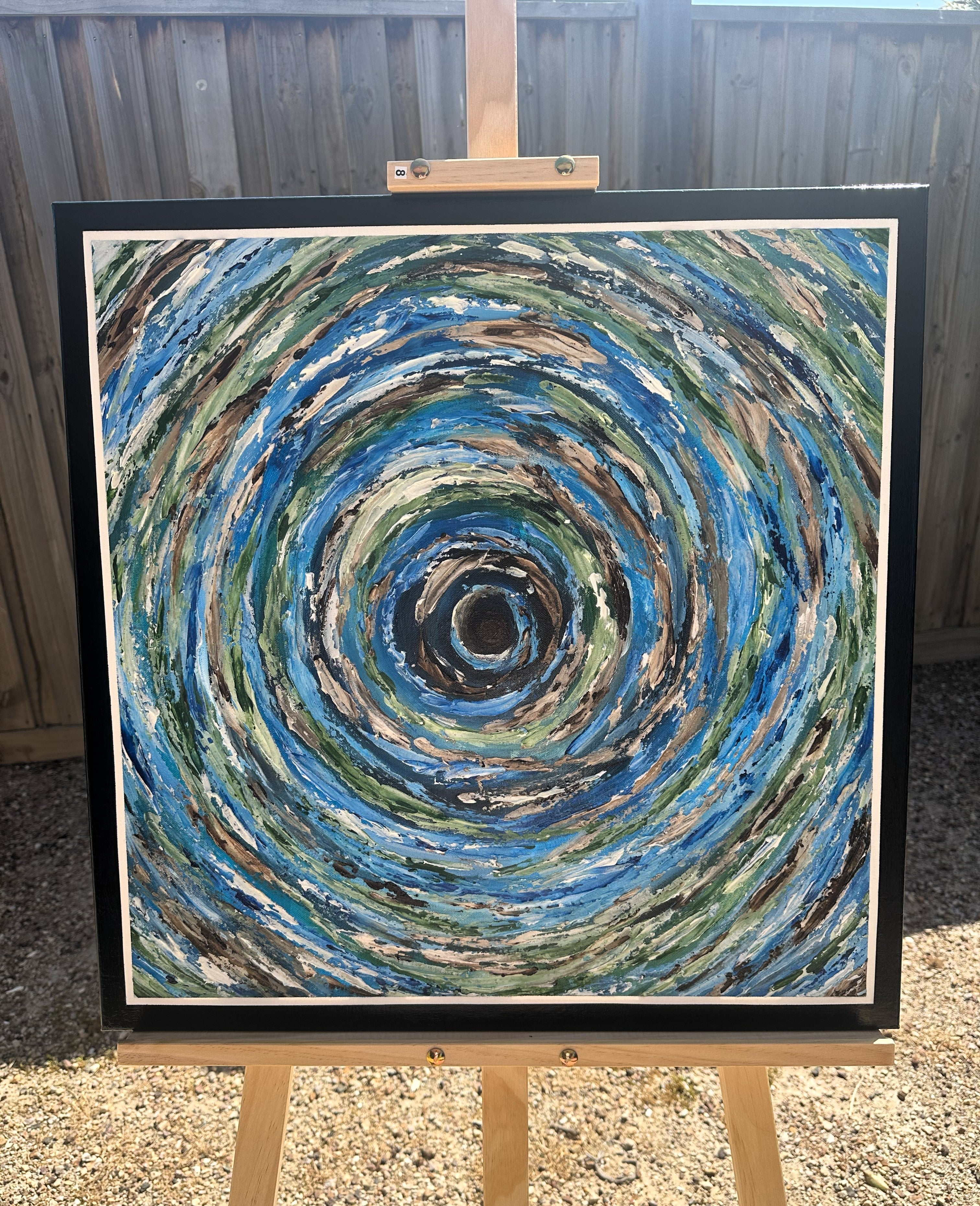 Swirlpool – Textured Art ✨ + Free Christmas Gift! 🎁