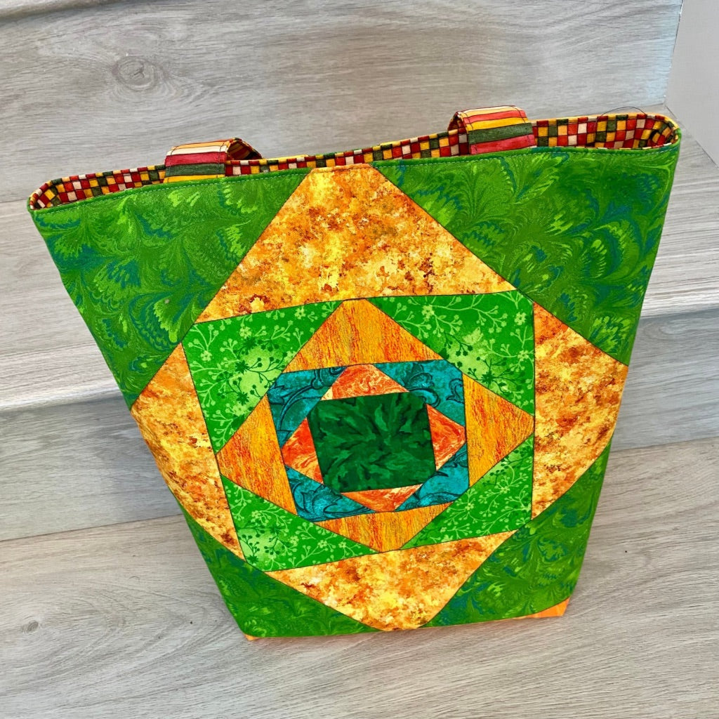 Sunburst Garden tote