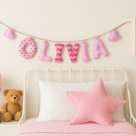 Personalised Handmade Bunting – Custom Name Banner