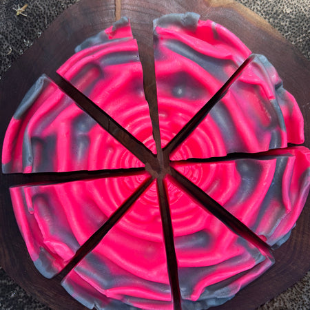 Luxurious Artisan Soap Gift | Black Raspberry & Vanilla Cake Slice