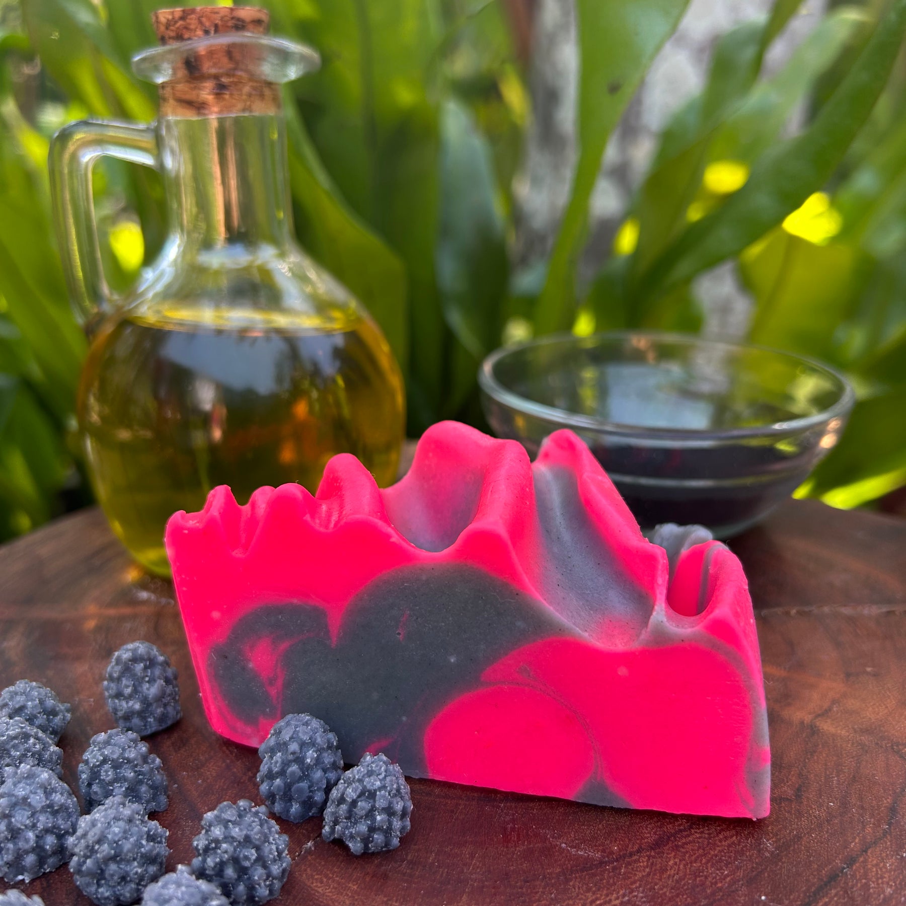 Luxurious Artisan Soap Gift | Black Raspberry & Vanilla Cake Slice