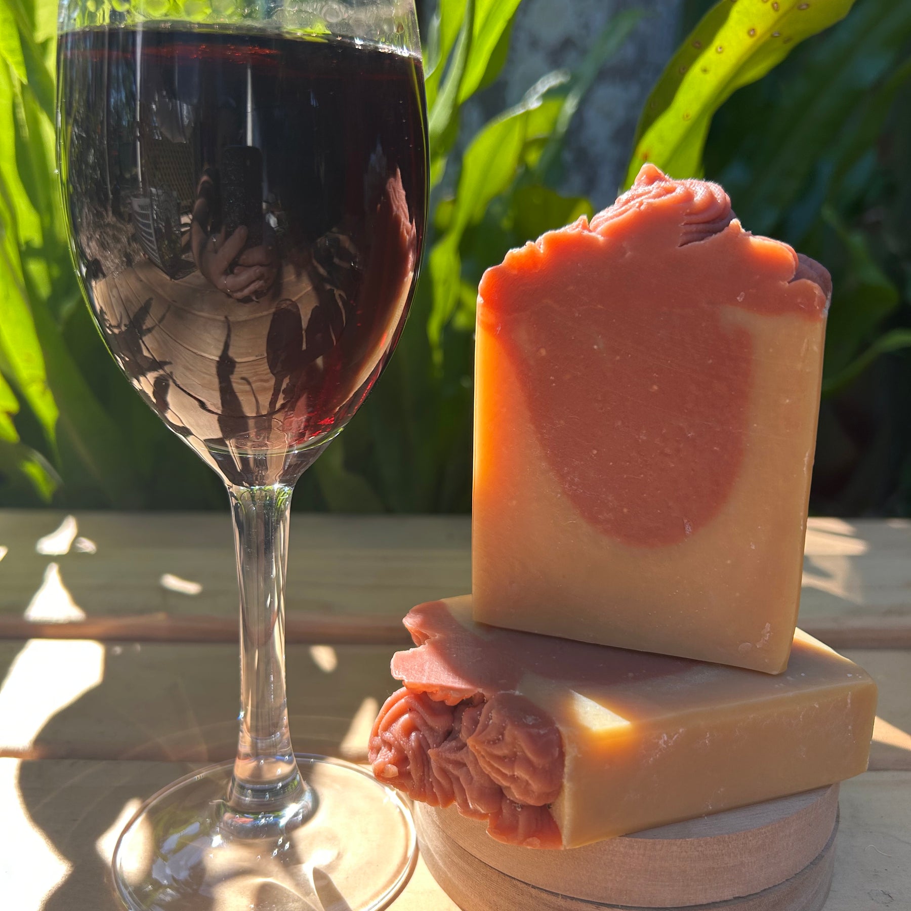 Handmade Organic Red Wine Soap | Luxury Natural Bath Bar