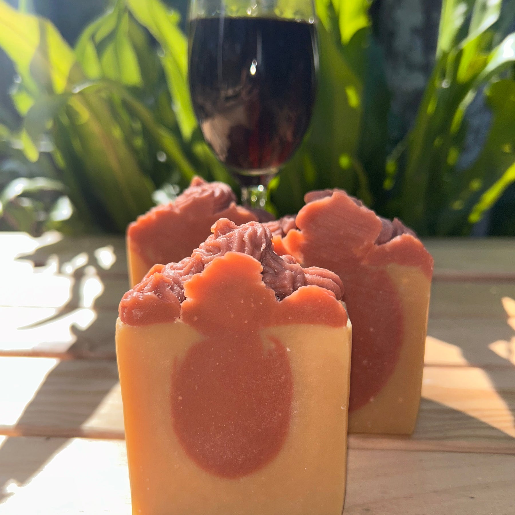Handmade Organic Red Wine Soap | Luxury Natural Bath Bar