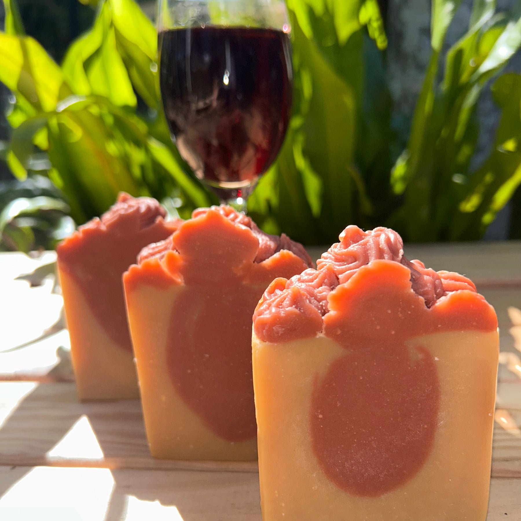 Handmade Organic Red Wine Soap | Luxury Natural Bath Bar