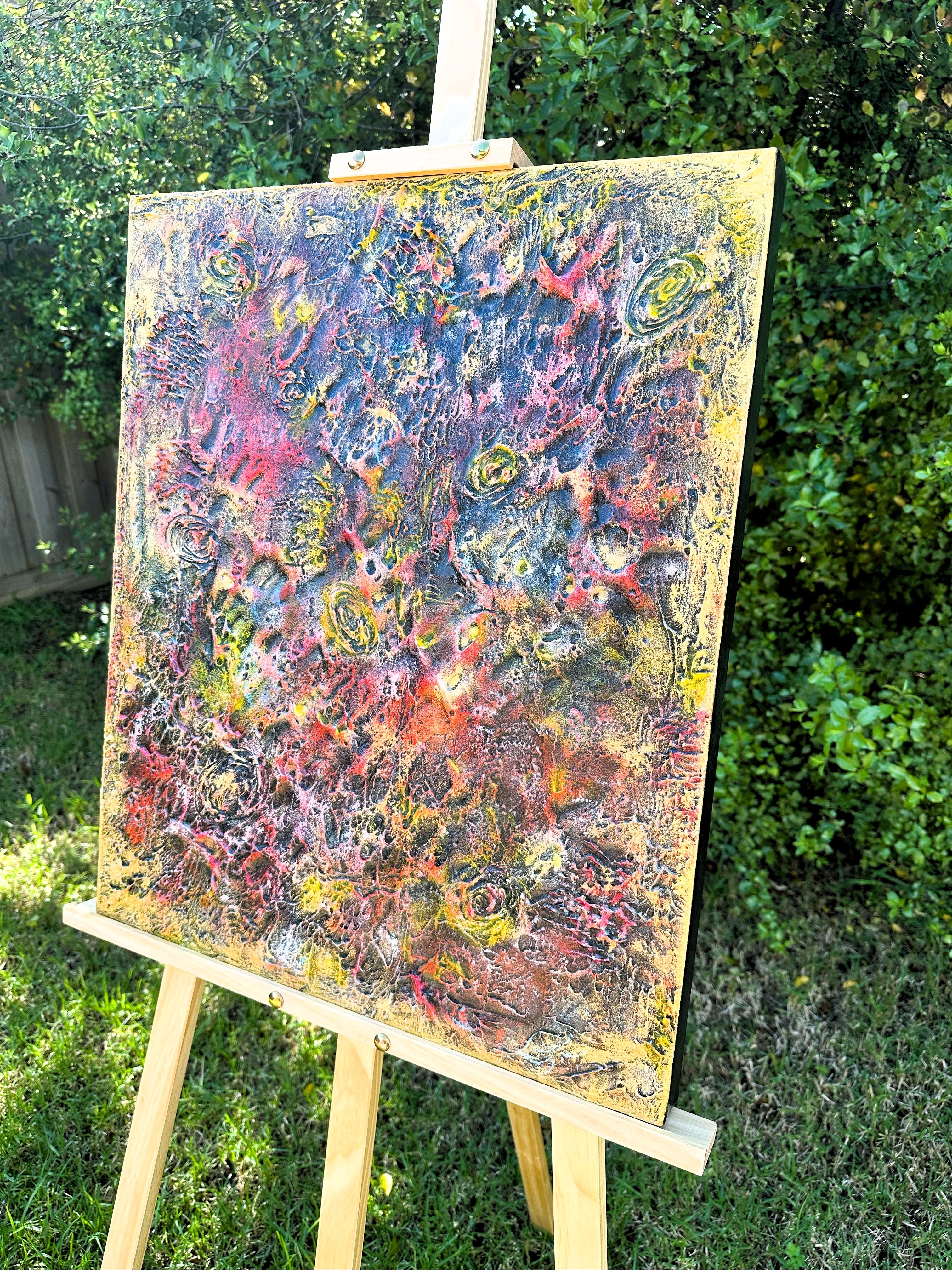 Hidden Depths- Textured Artwork