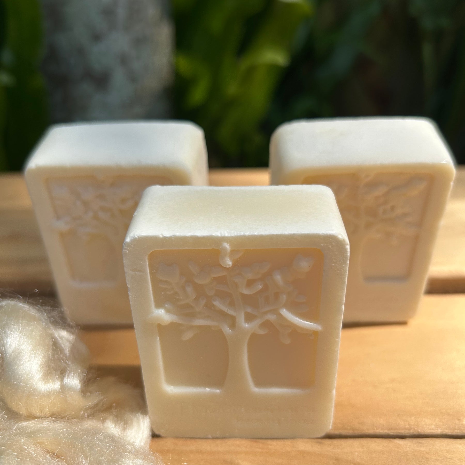 Handmade Soap with Tussah Silk | Unscented | All Natural