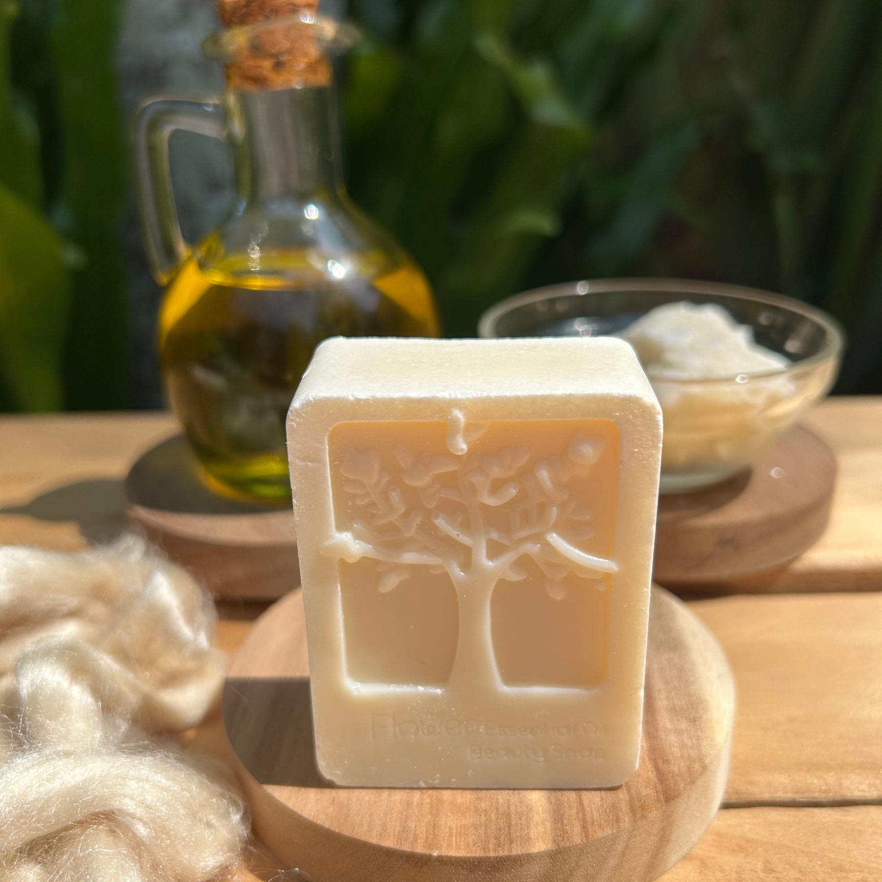 Handmade Soap with Tussah Silk | Unscented | All Natural