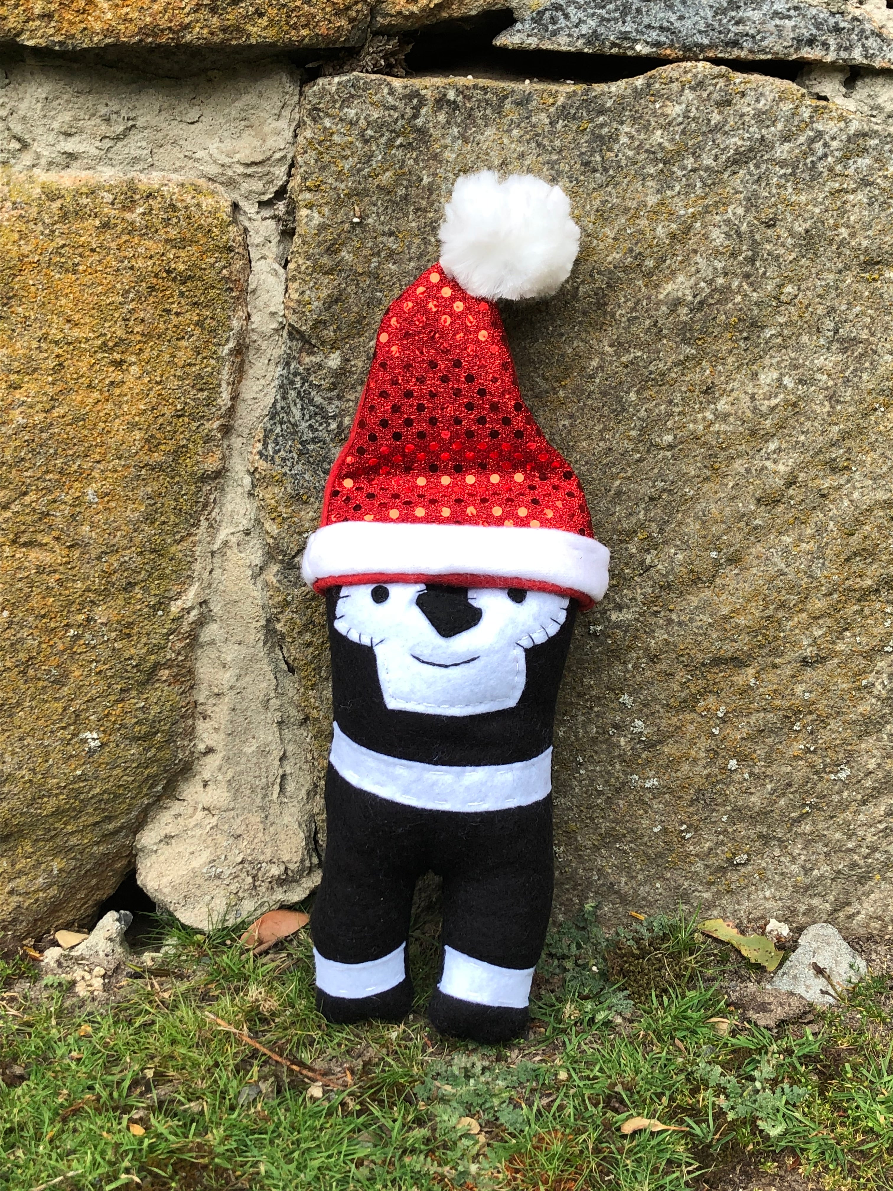 3 Christmas Friends soft toys set