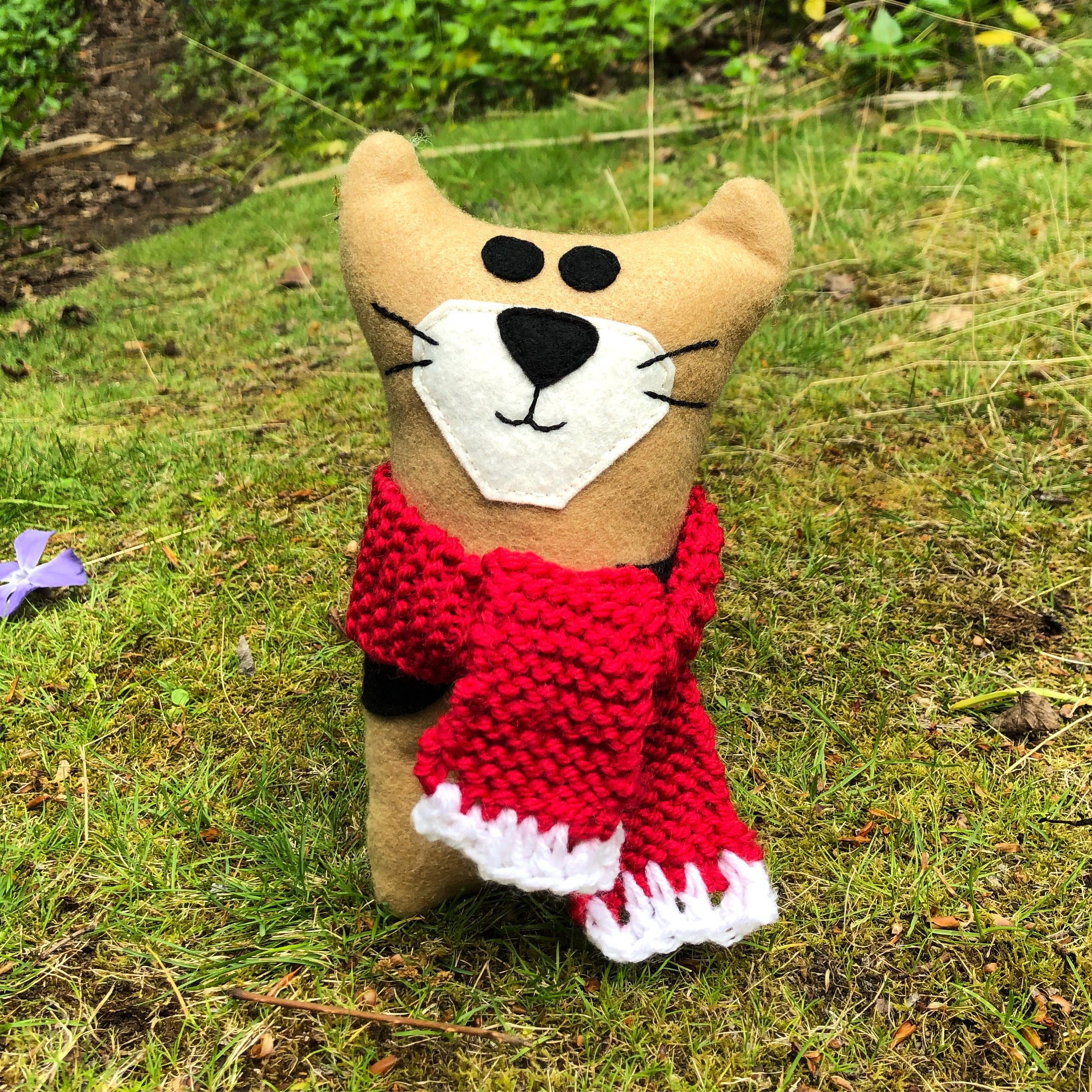 3 Christmas Friends soft toys set