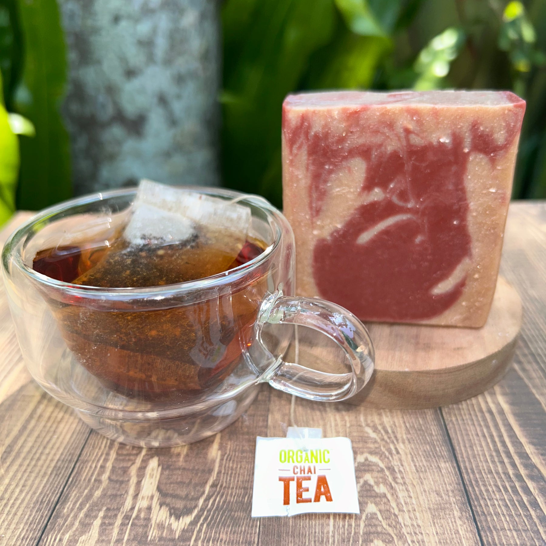 Organic Chai Infused Soap | Jim Beam and Cola Scented | Handmade