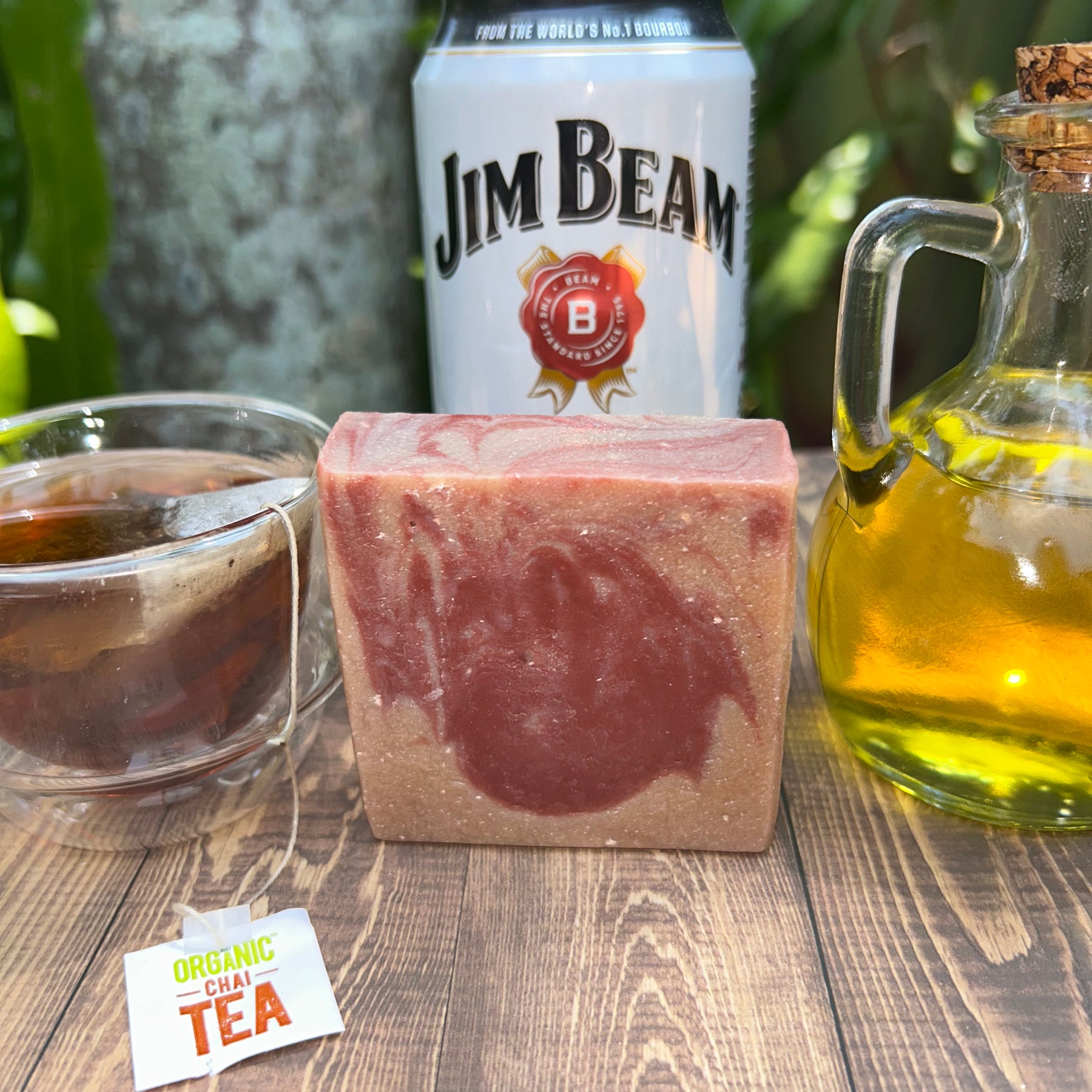 Organic Chai Infused Soap | Jim Beam and Cola Scented | Handmade