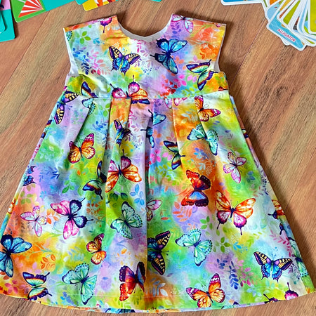 Girls dress | size 1 | butterflies