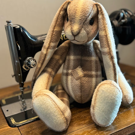 Personalised Memory Bear / Rabbit - Keepsake Bear Made From Baby Clothes, graduation, bereavement or sentimental fabric.